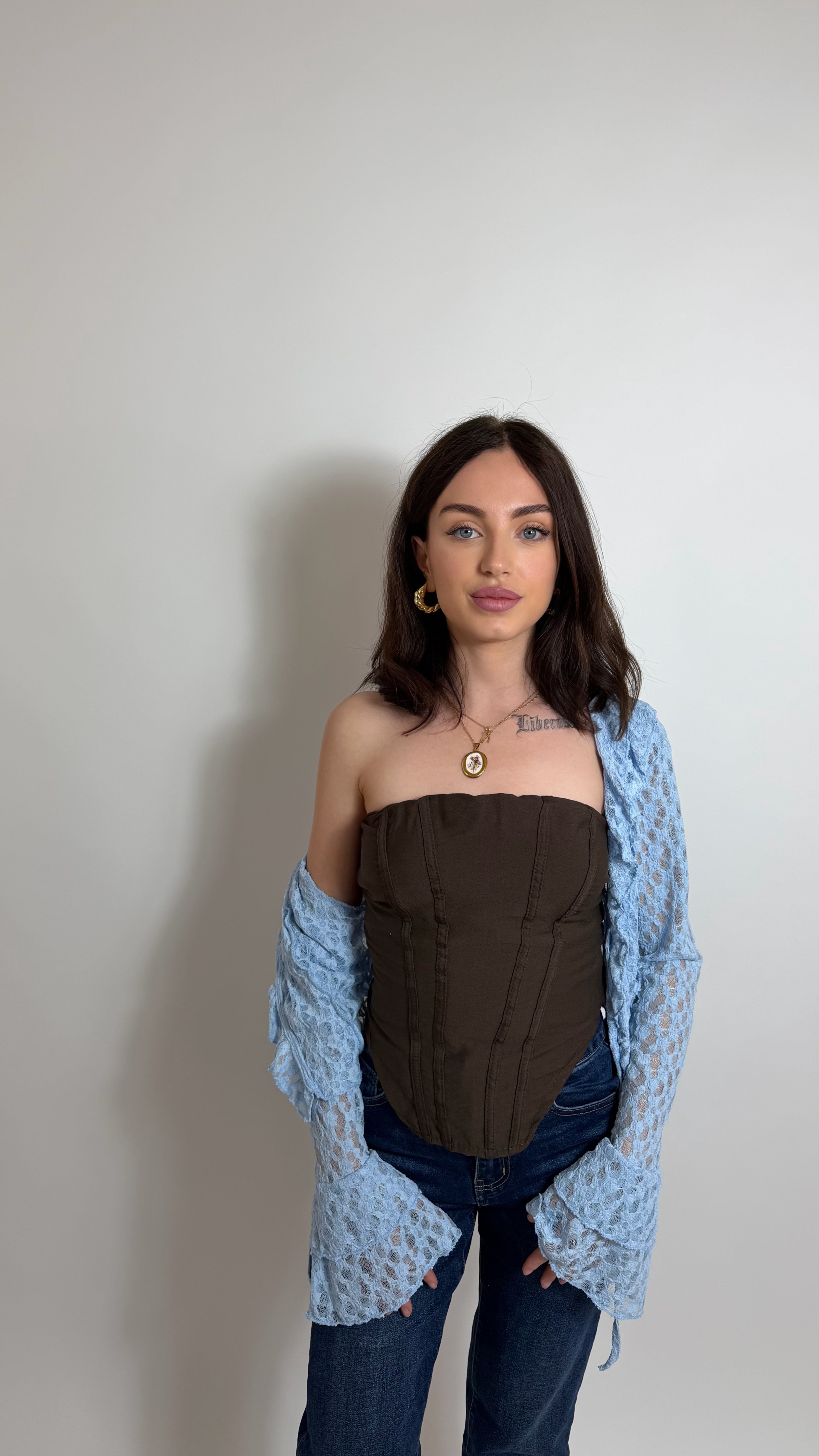Top Corset Soft Choco