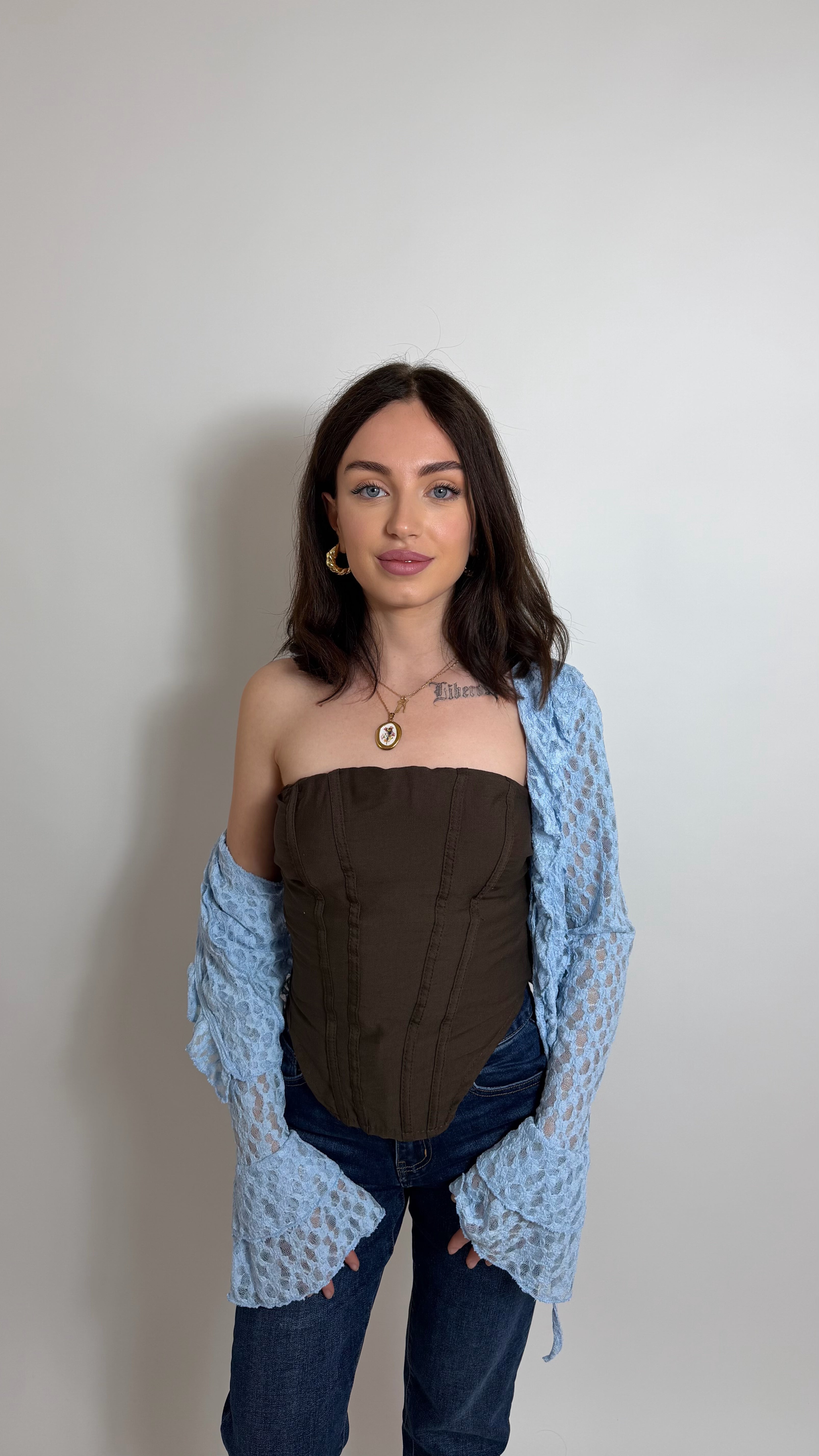 Top Corset Soft Choco