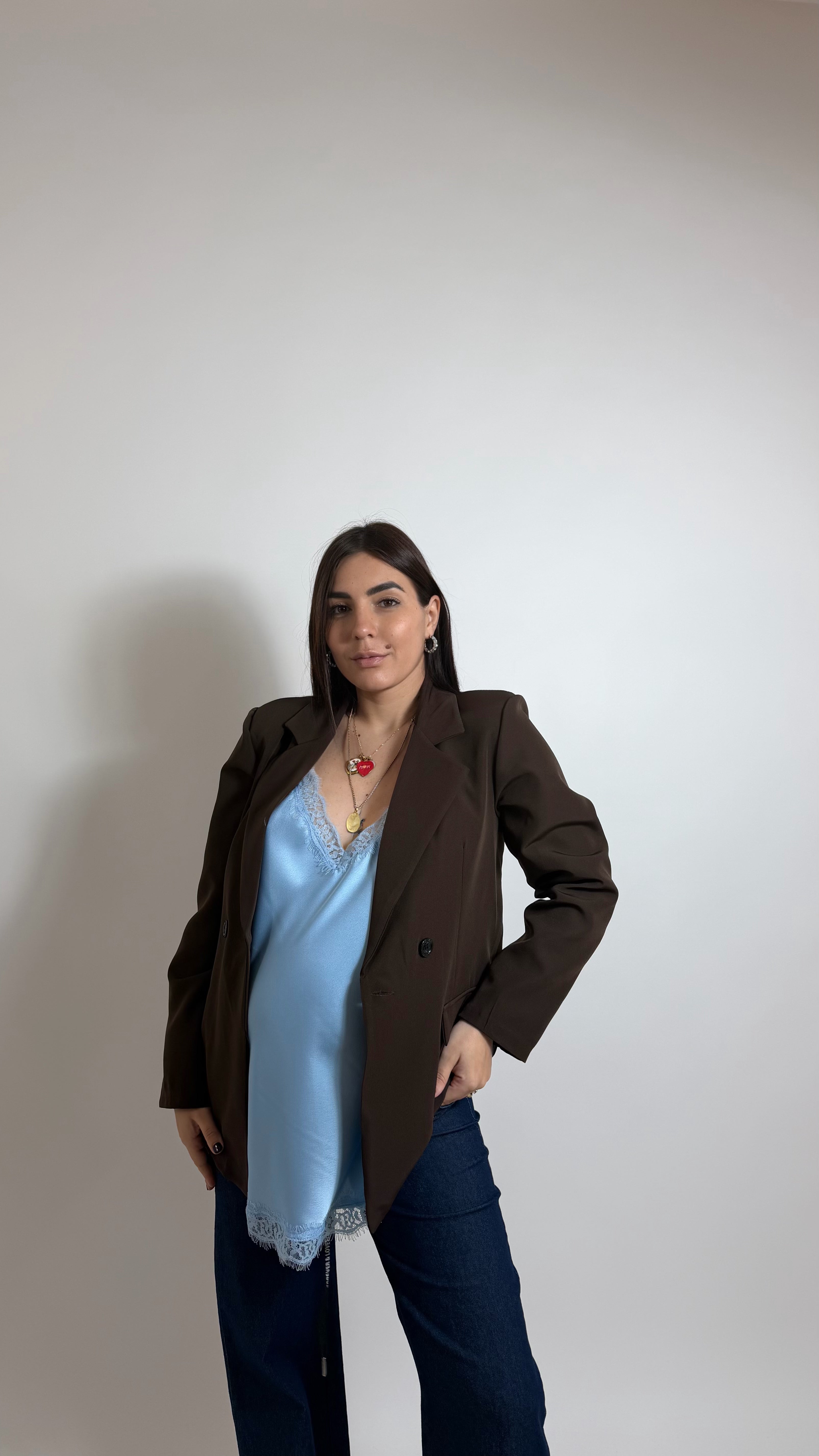 Blazer City Chic Choco
