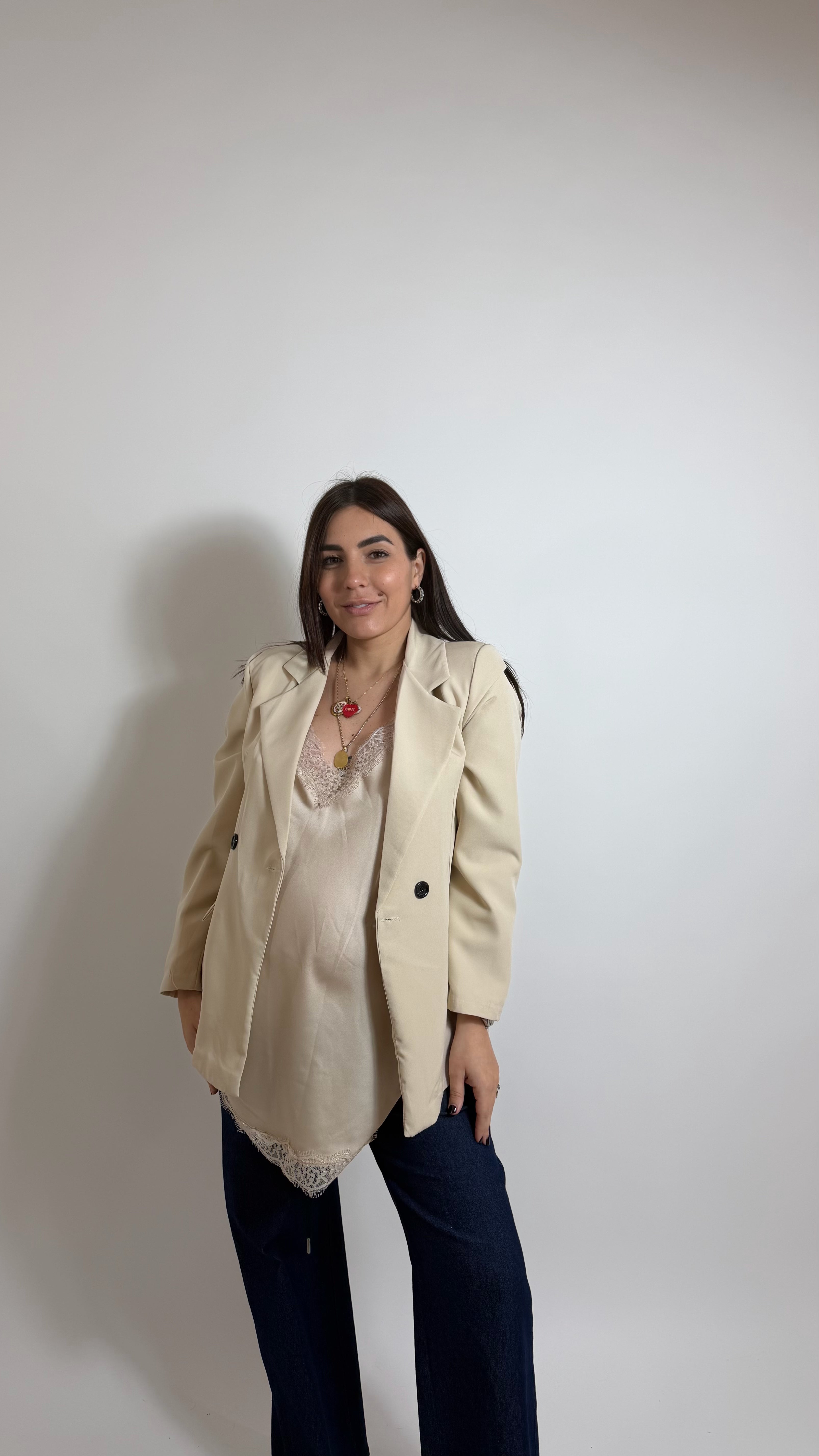 Blazer City Chic Burro
