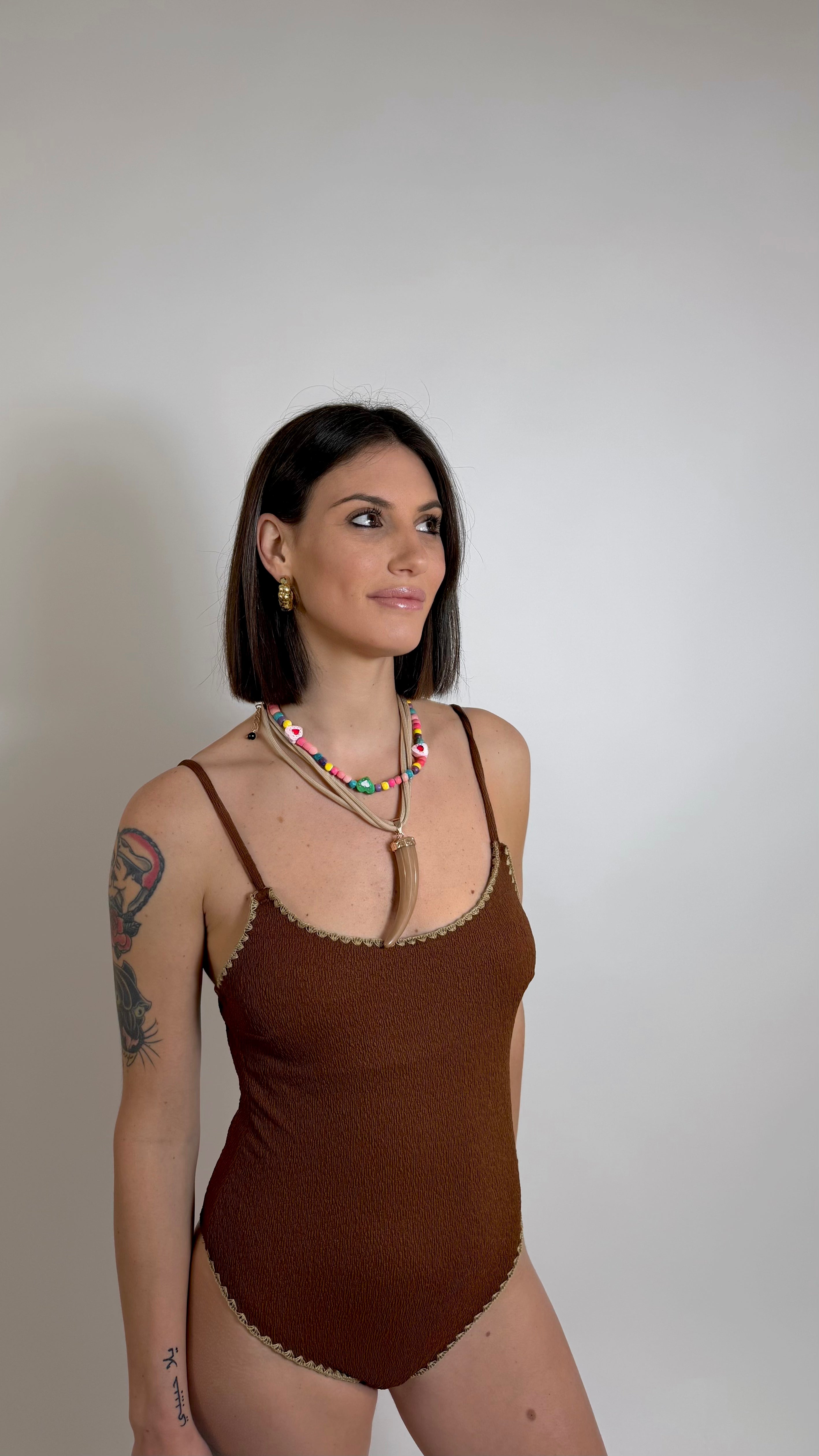 Costume Intero Crinkle Choco