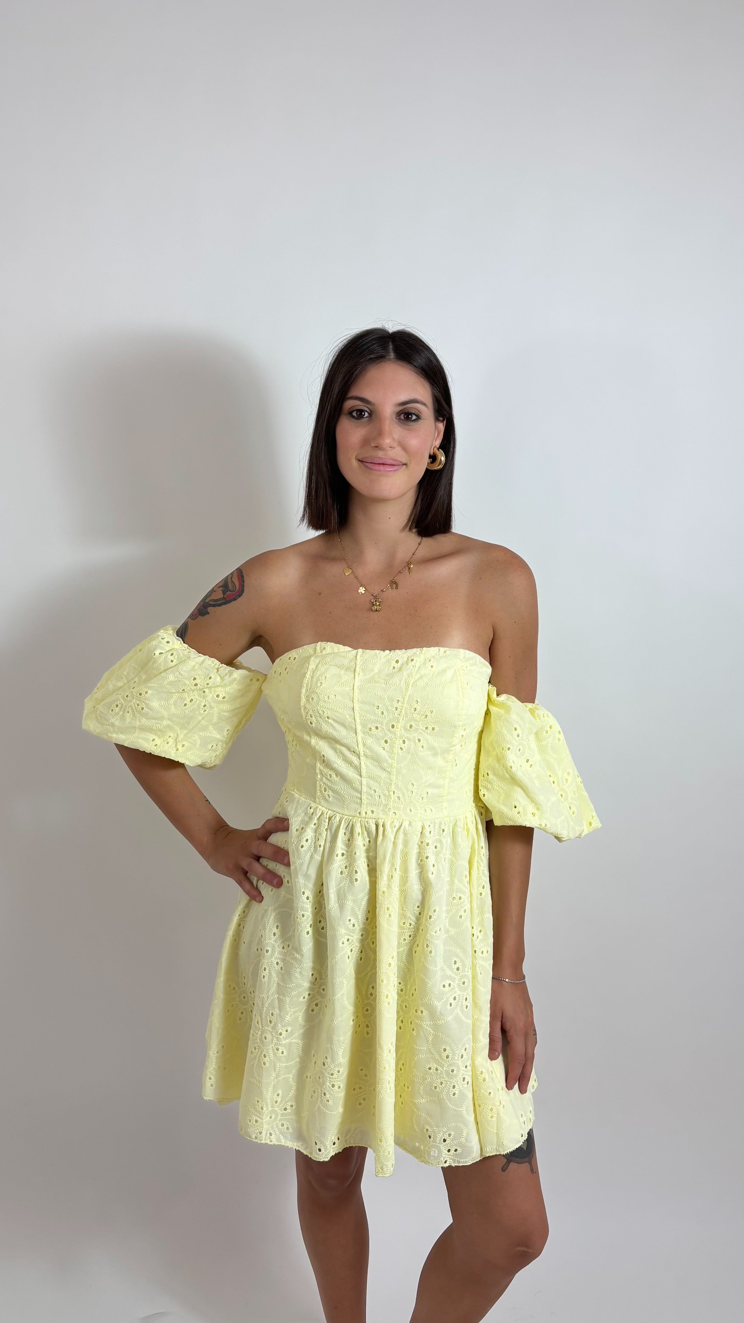 Minidress Siviglia Yellow