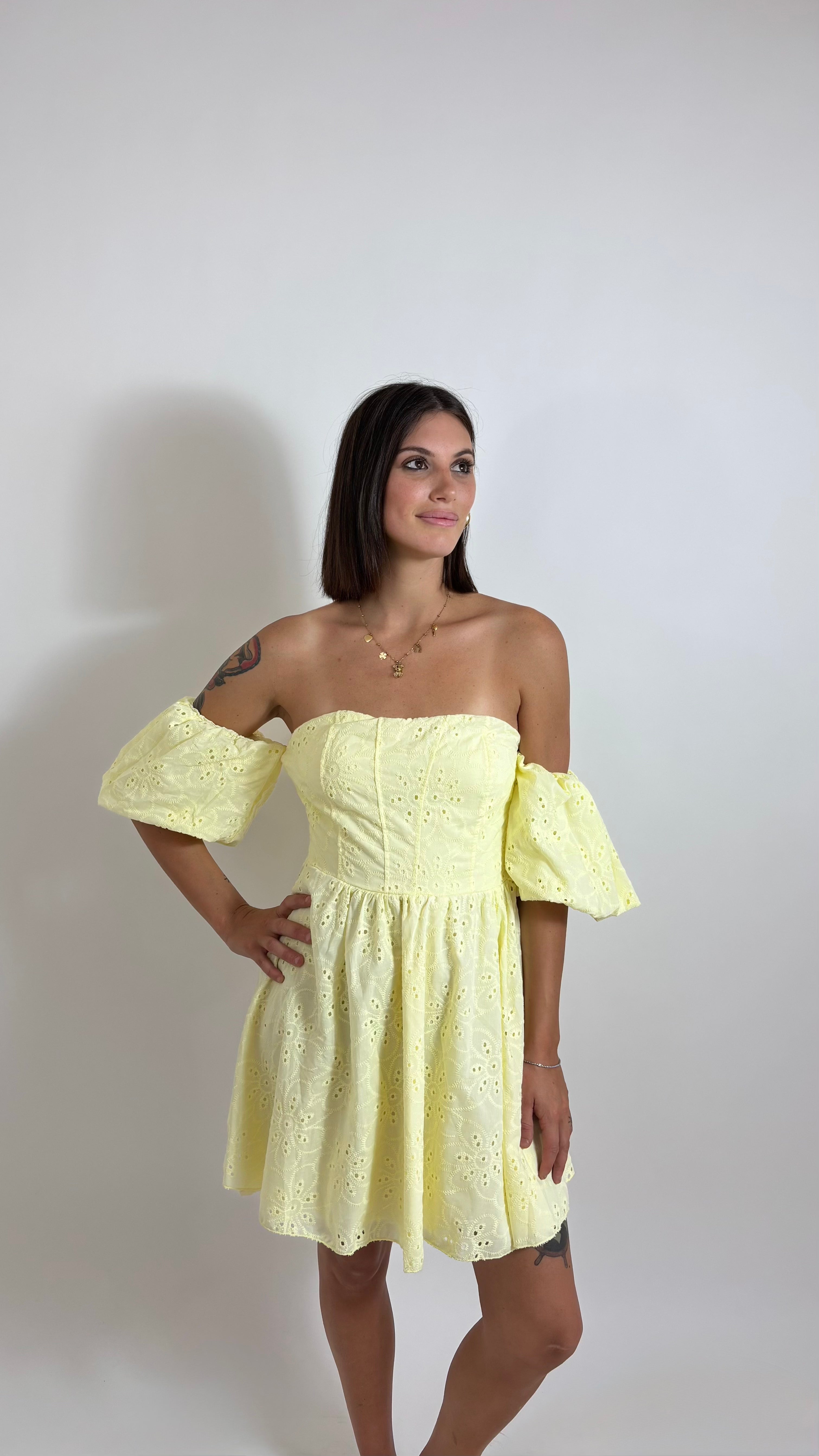 Minidress Siviglia Yellow