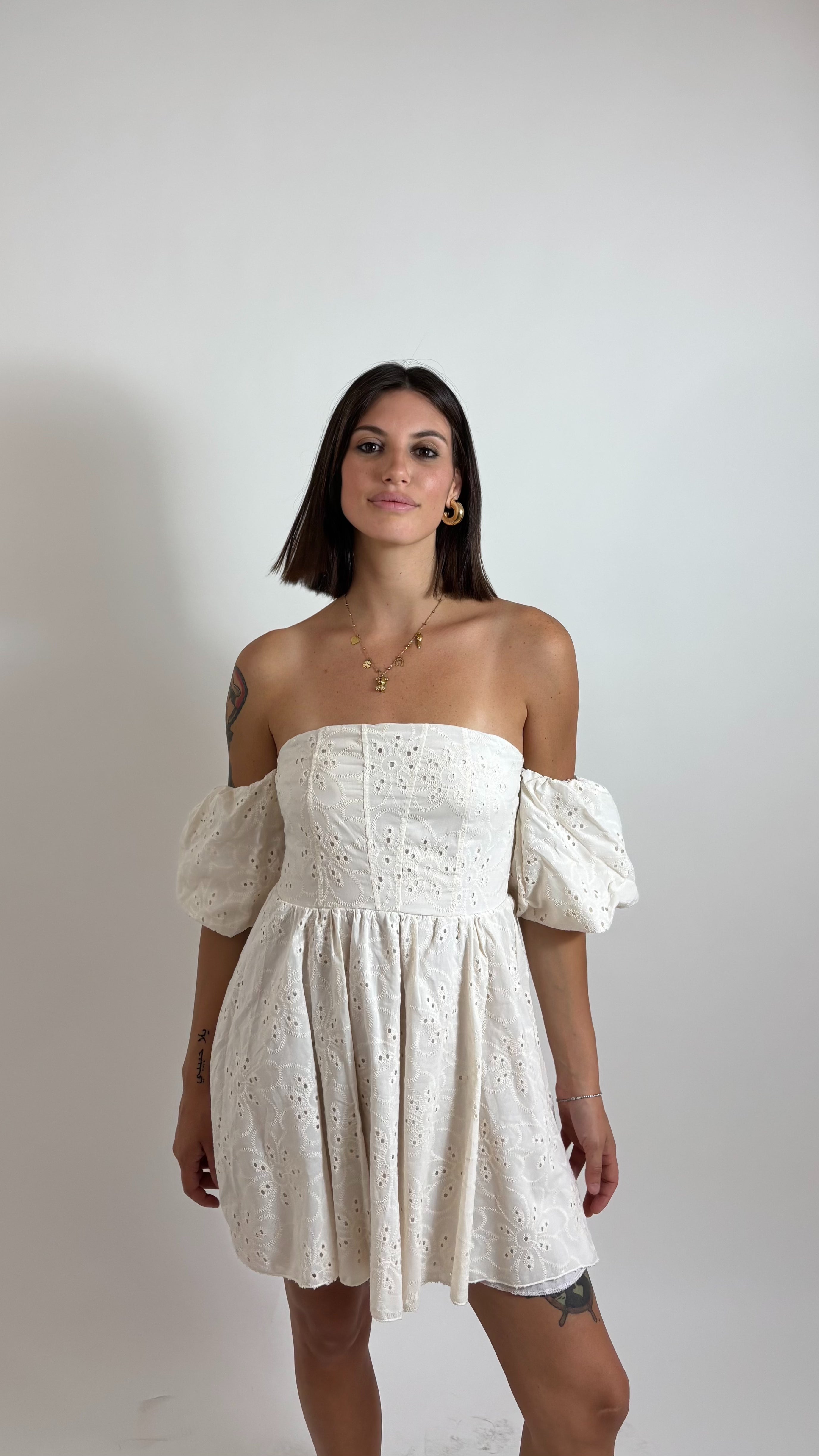 Minidress Siviglia Ecru