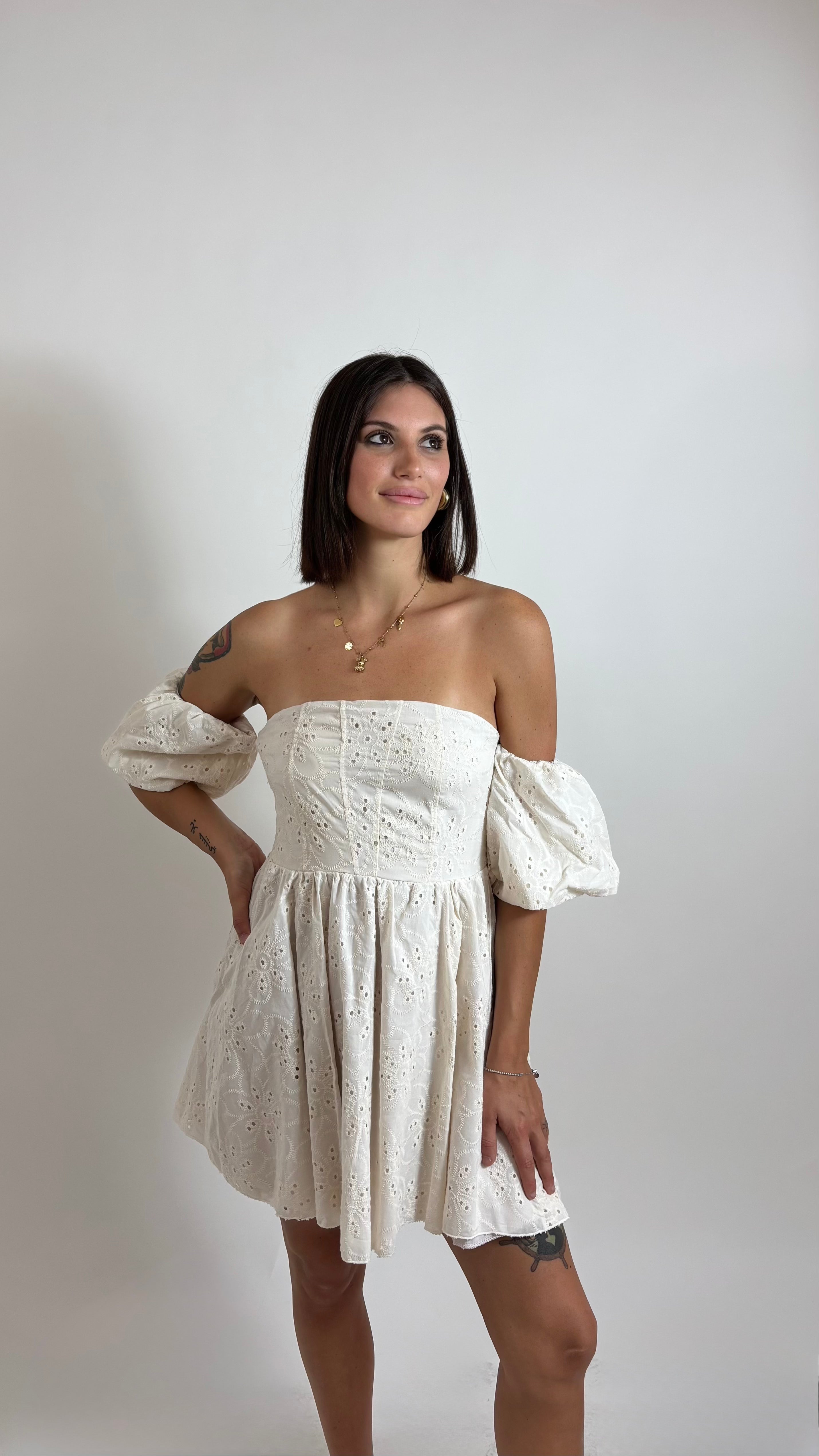 Minidress Siviglia Ecru