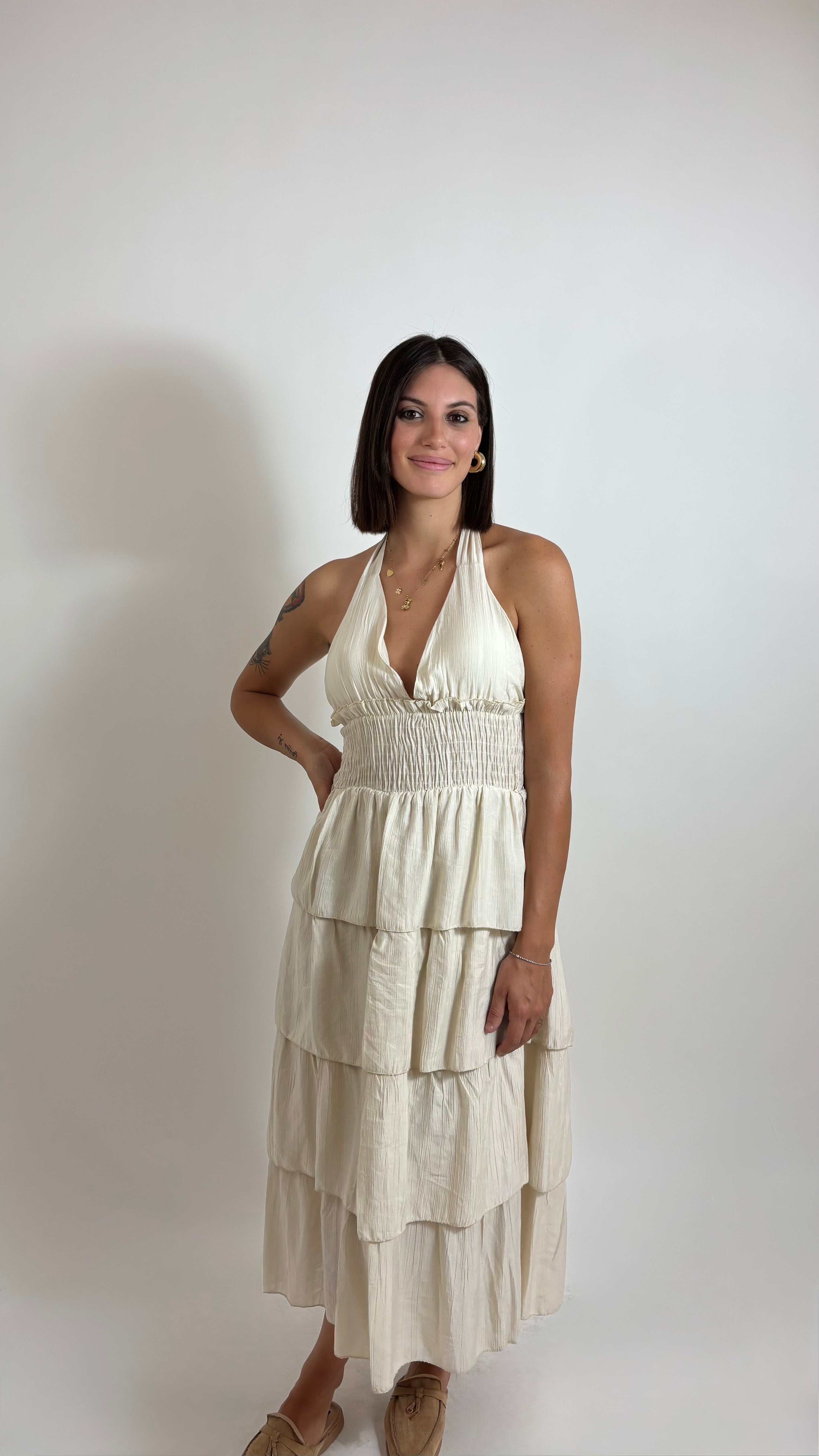Abito Balze Halter Burro