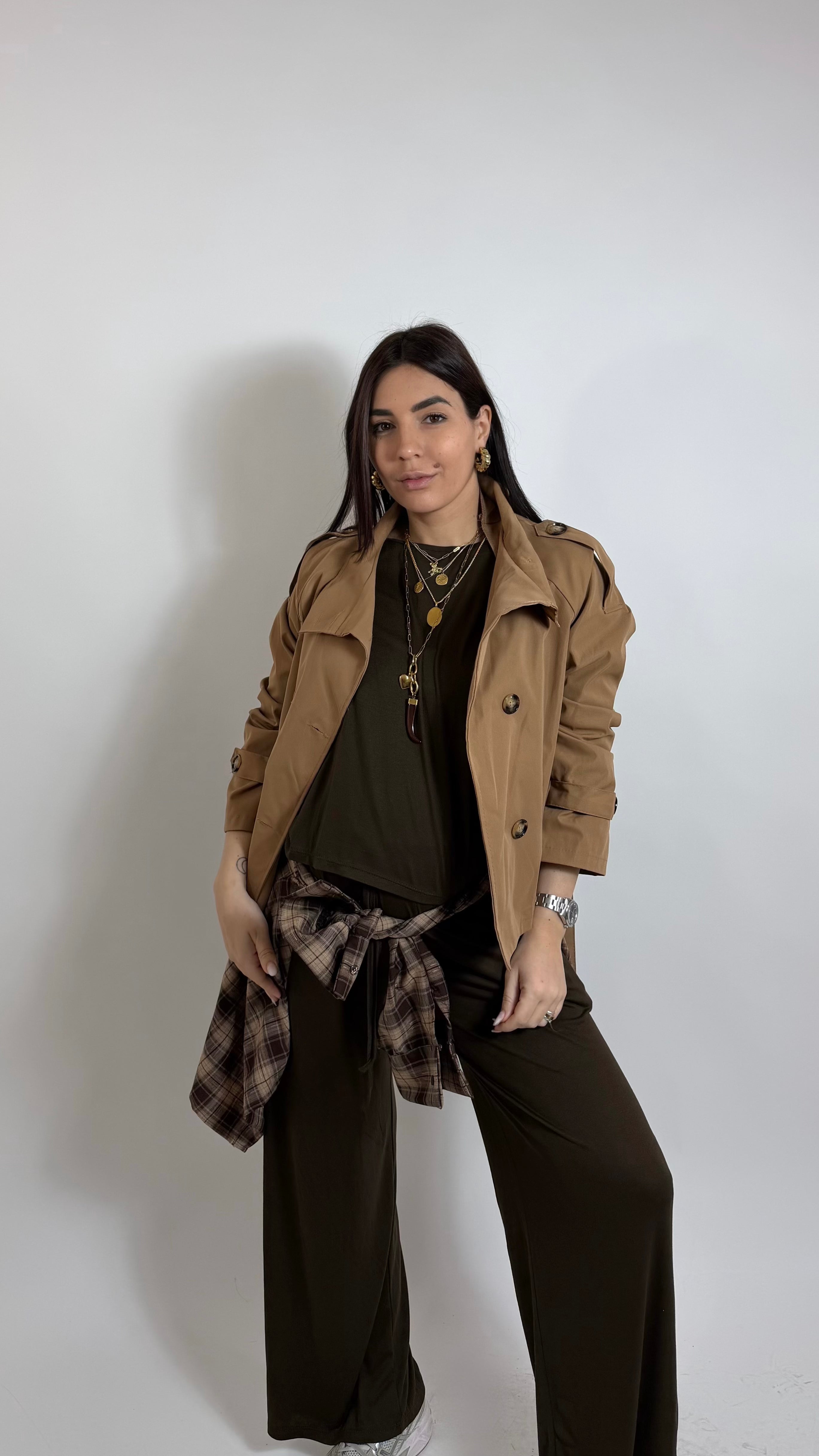 Mini Trench Cammello