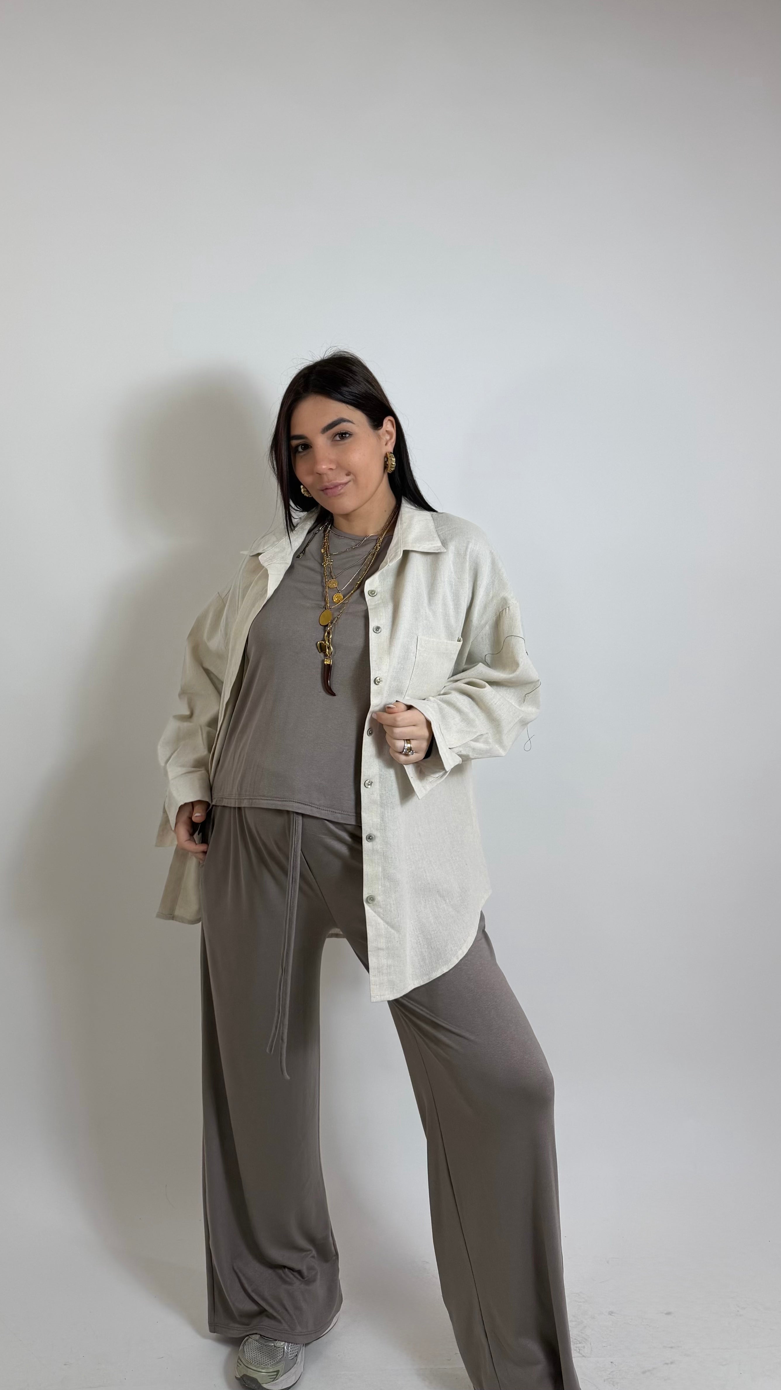 Cozy Cordset Spring Summer Second Skin / Tortora