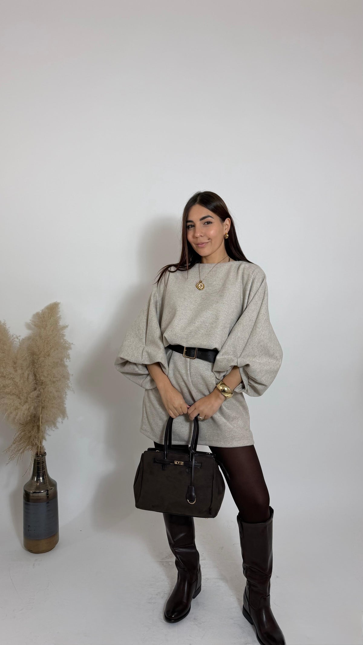 Capsula Dress Ecru