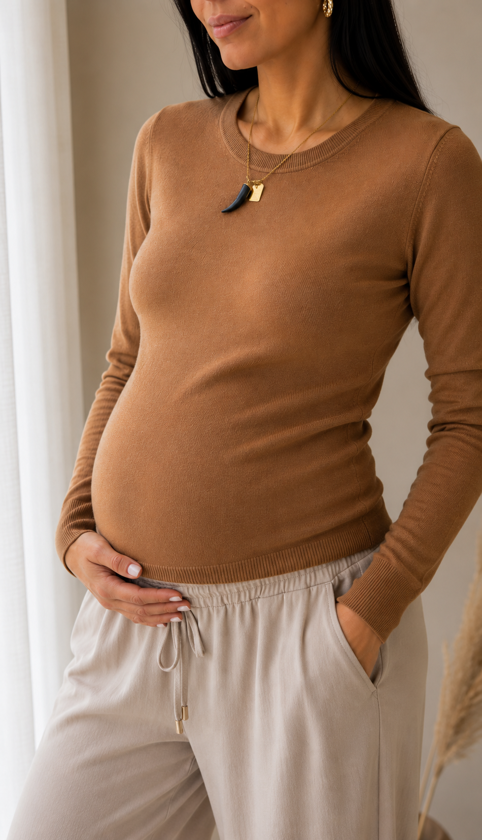 Pull Be You Girocollo Biscotto