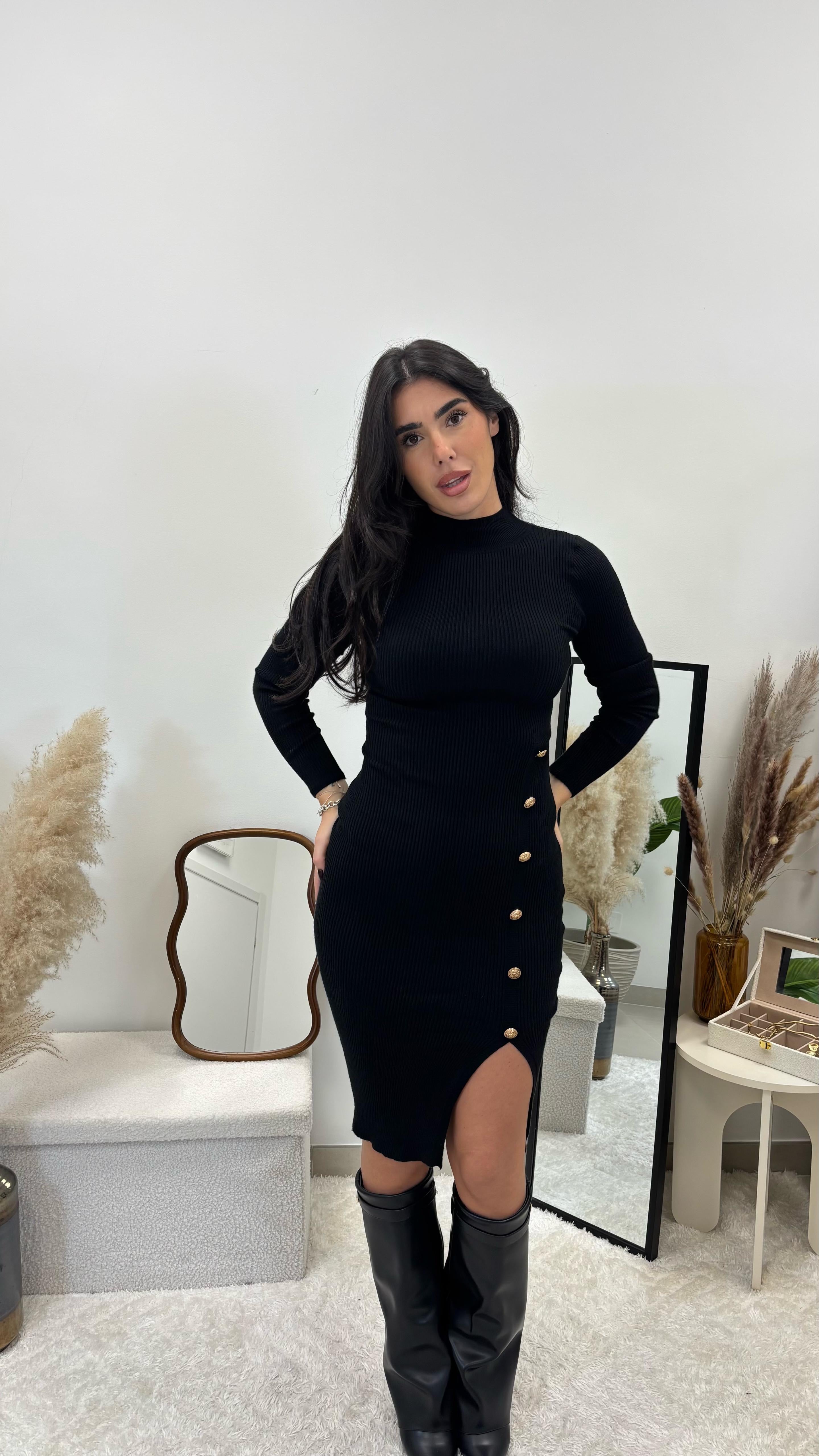 Abito Elodie Nero