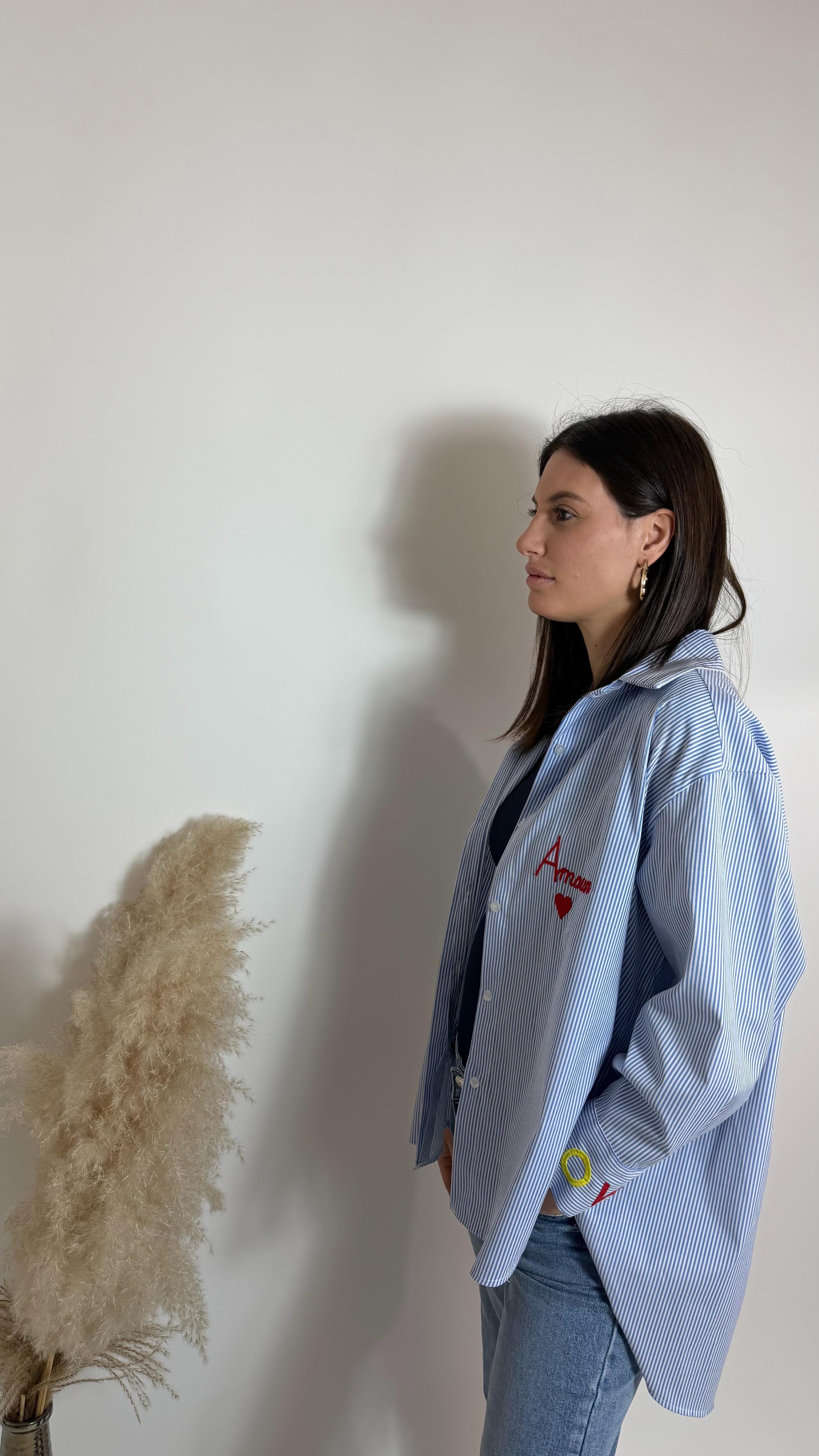 Camicia Stripes Amour