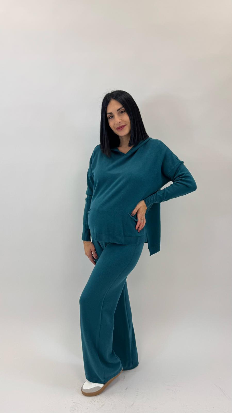 Sporty Set Maglina Morbida Ottanio