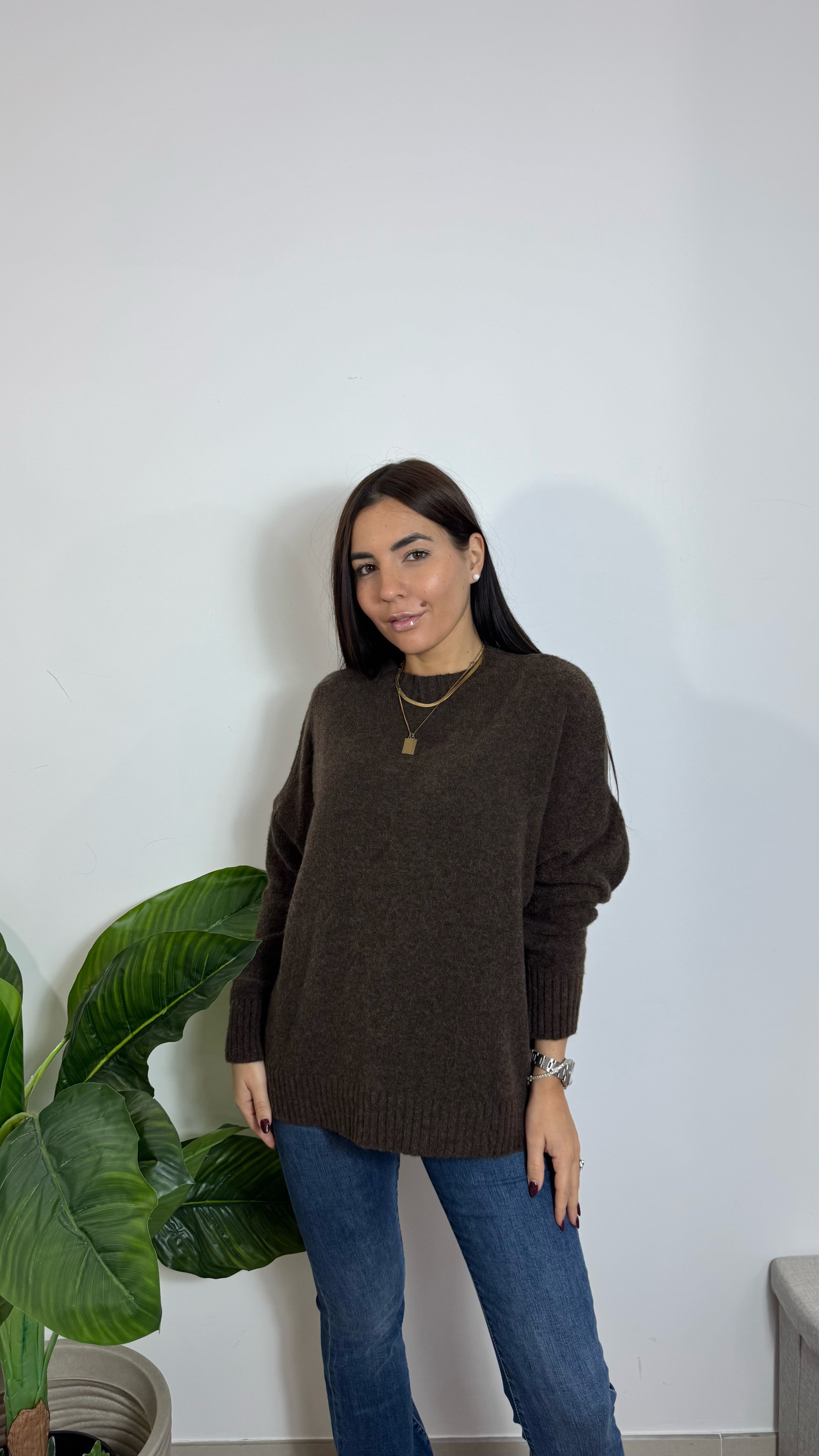 Pull Morbidissimo Girocollo Choco