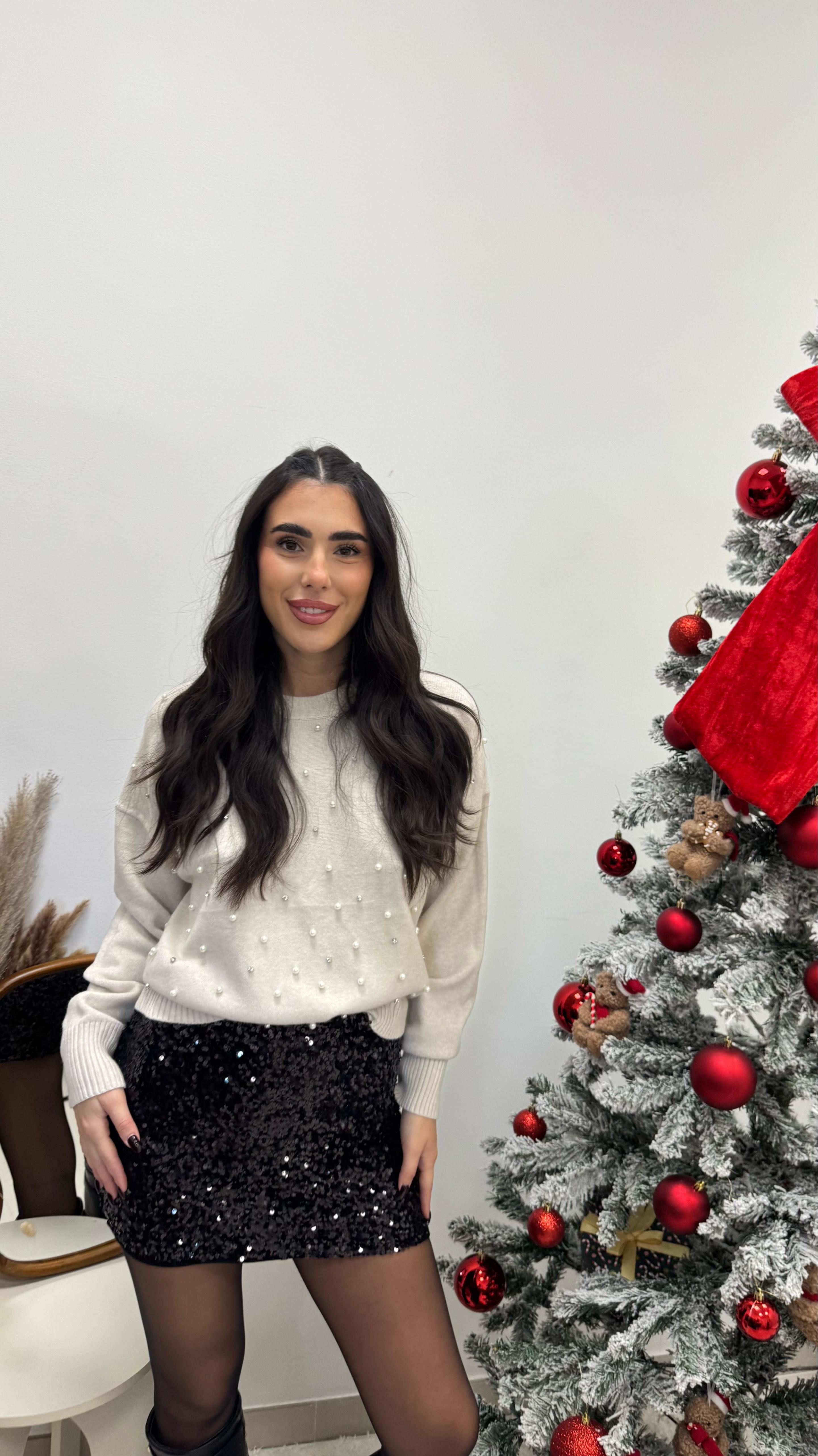 🥂Mini Paillettes Nera