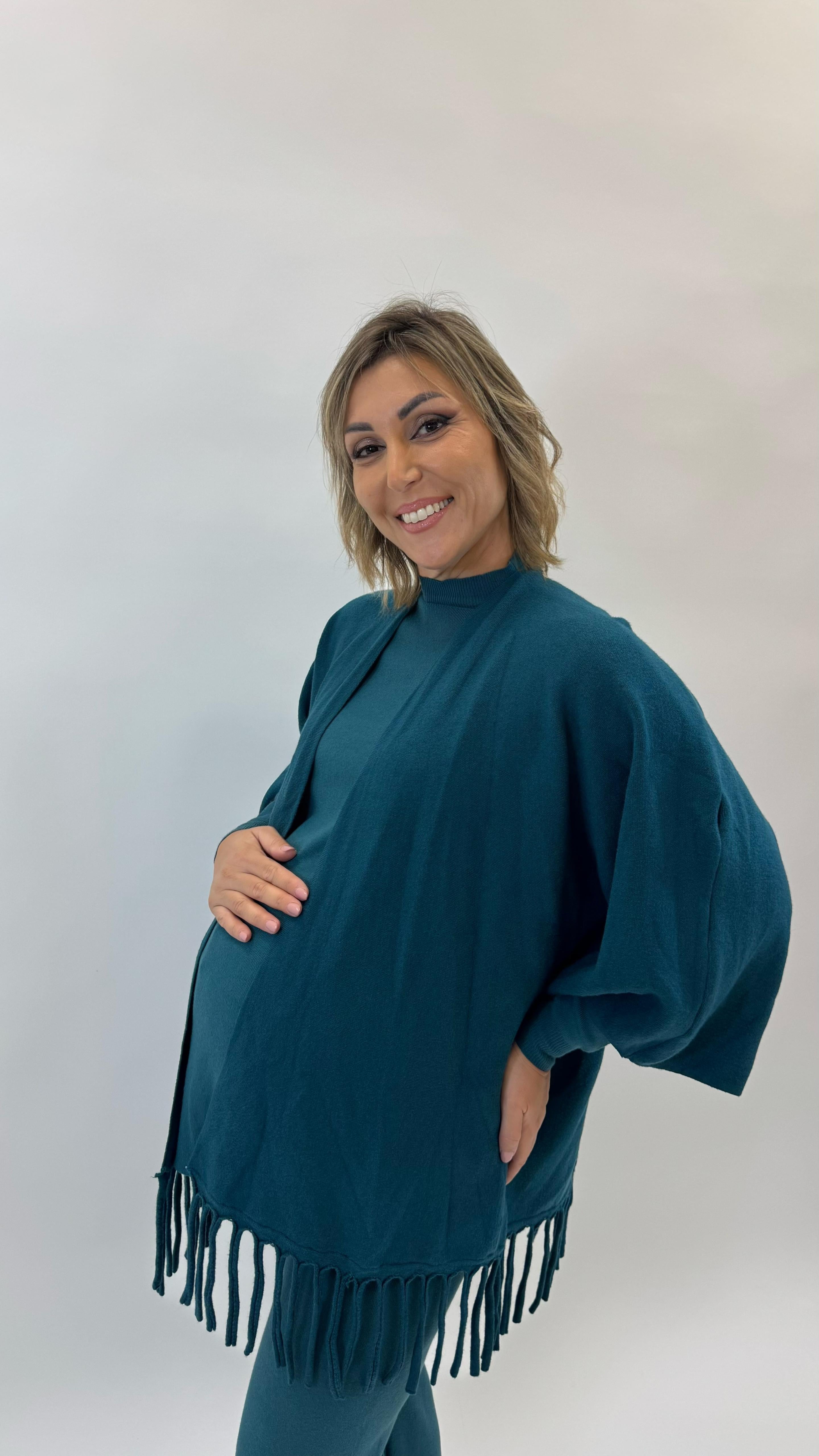 Cardigan Manica Campana Ottanio