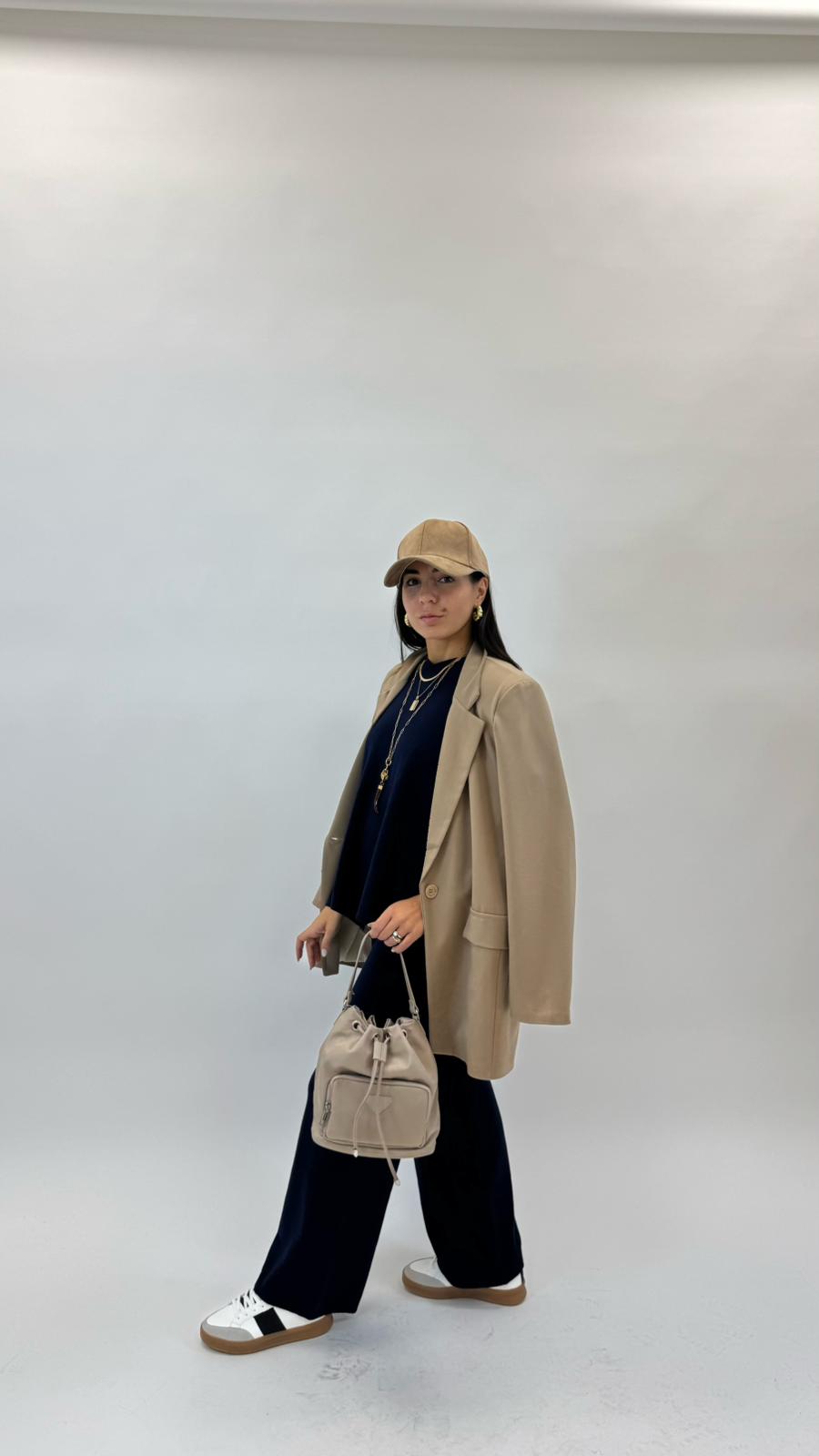 Sporty Set Maglina Morbida Blu Notte