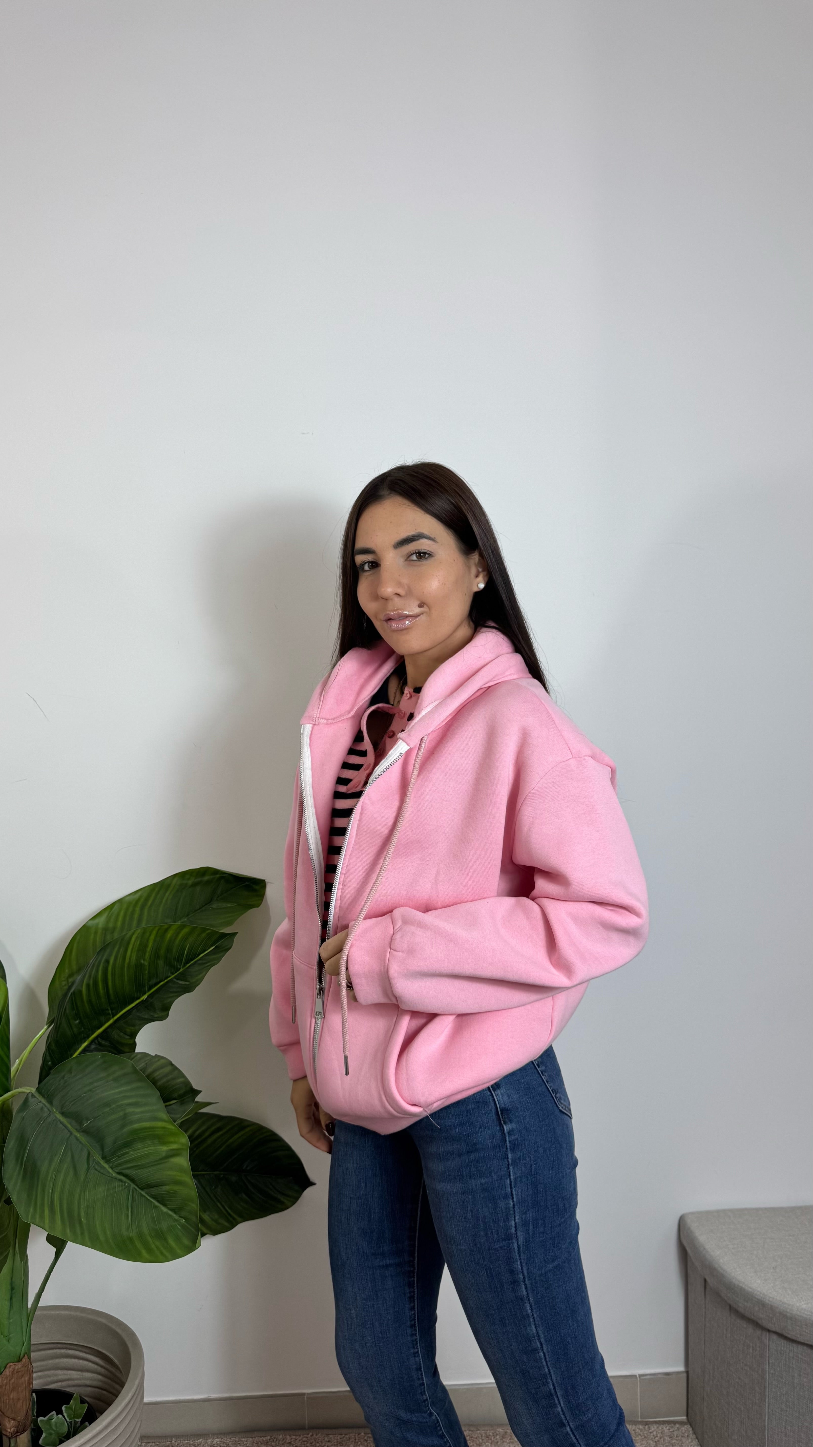 Felpa Puffy Con Zip Babol