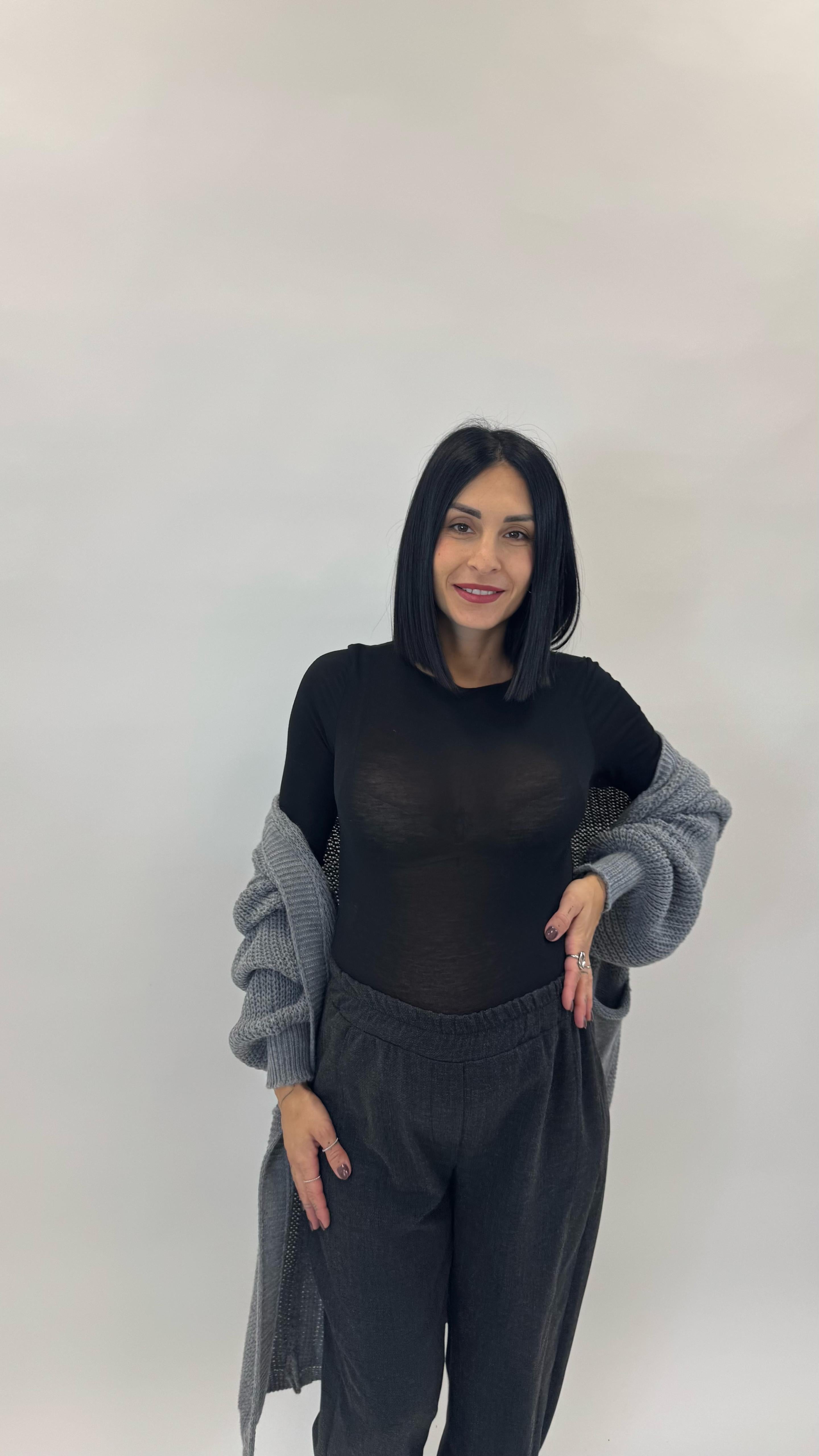 Maglia Cashmere Nera