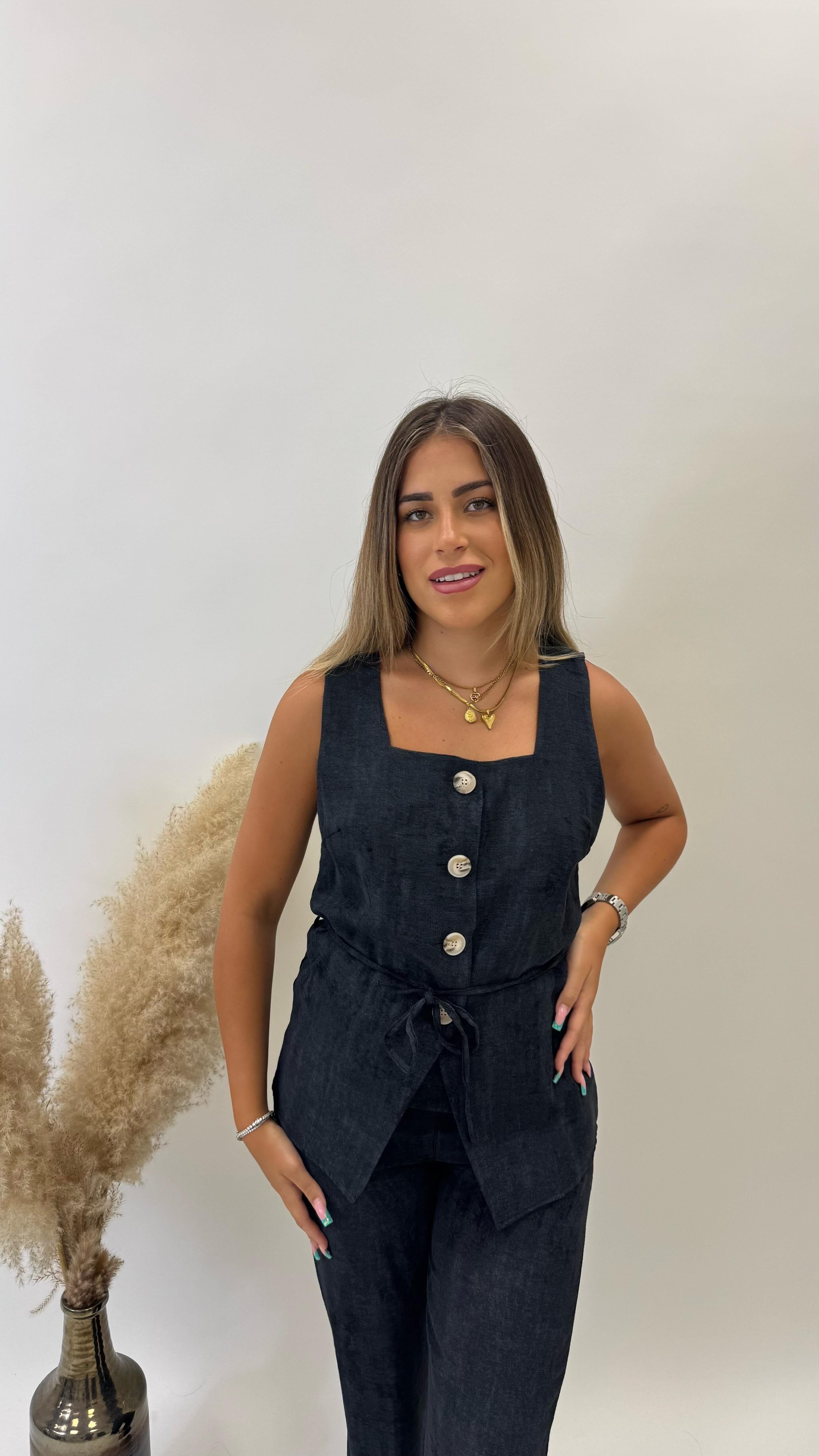 Tailleur EasyChic Nero Melange
