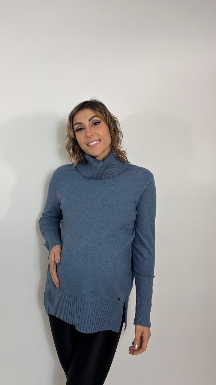 Pull Soft Button Ceruleo