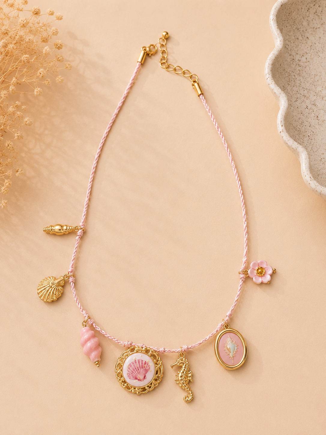 Collana Pink Seaside Charm