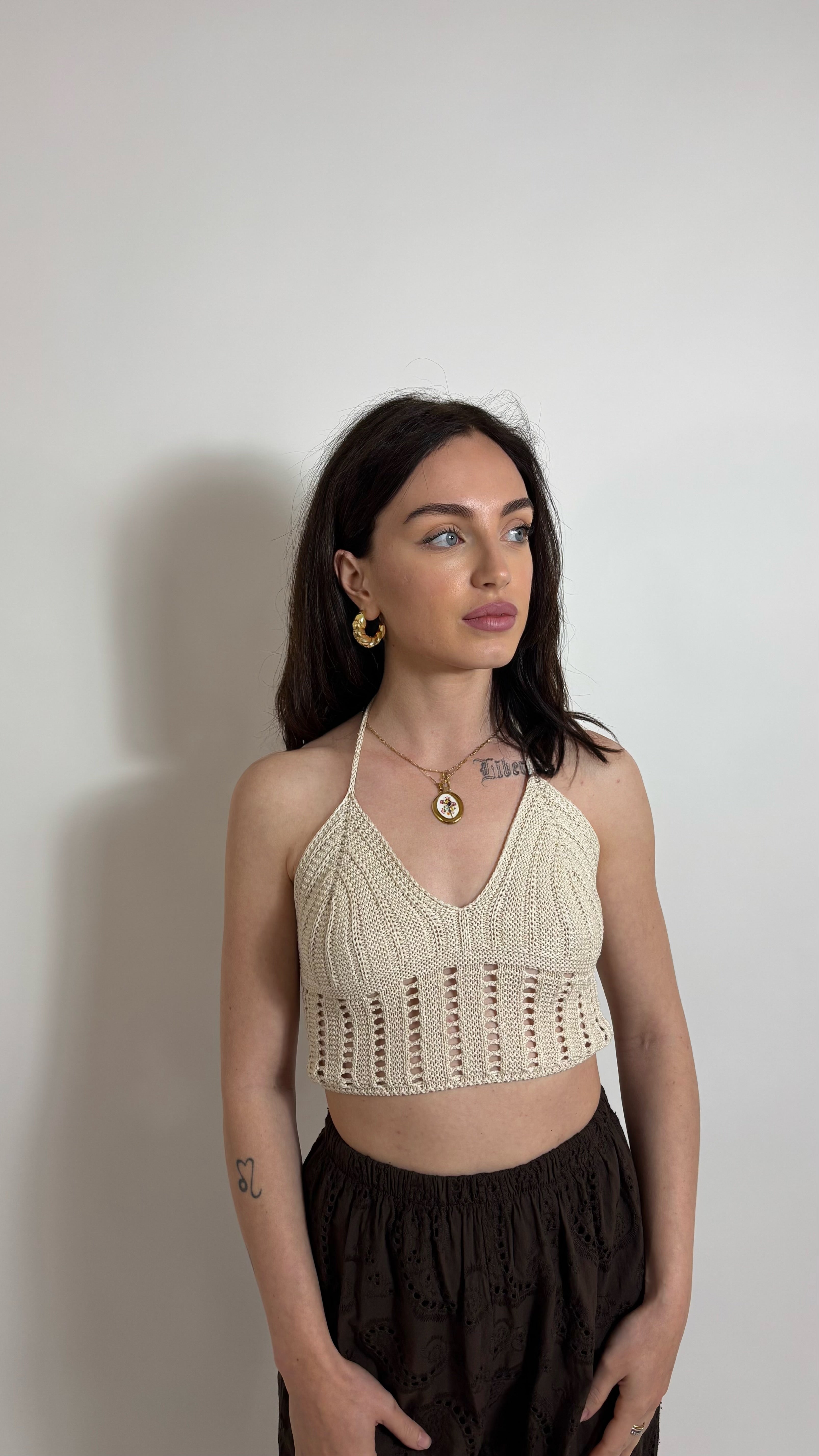 Top Crochet Amalfi Burro
