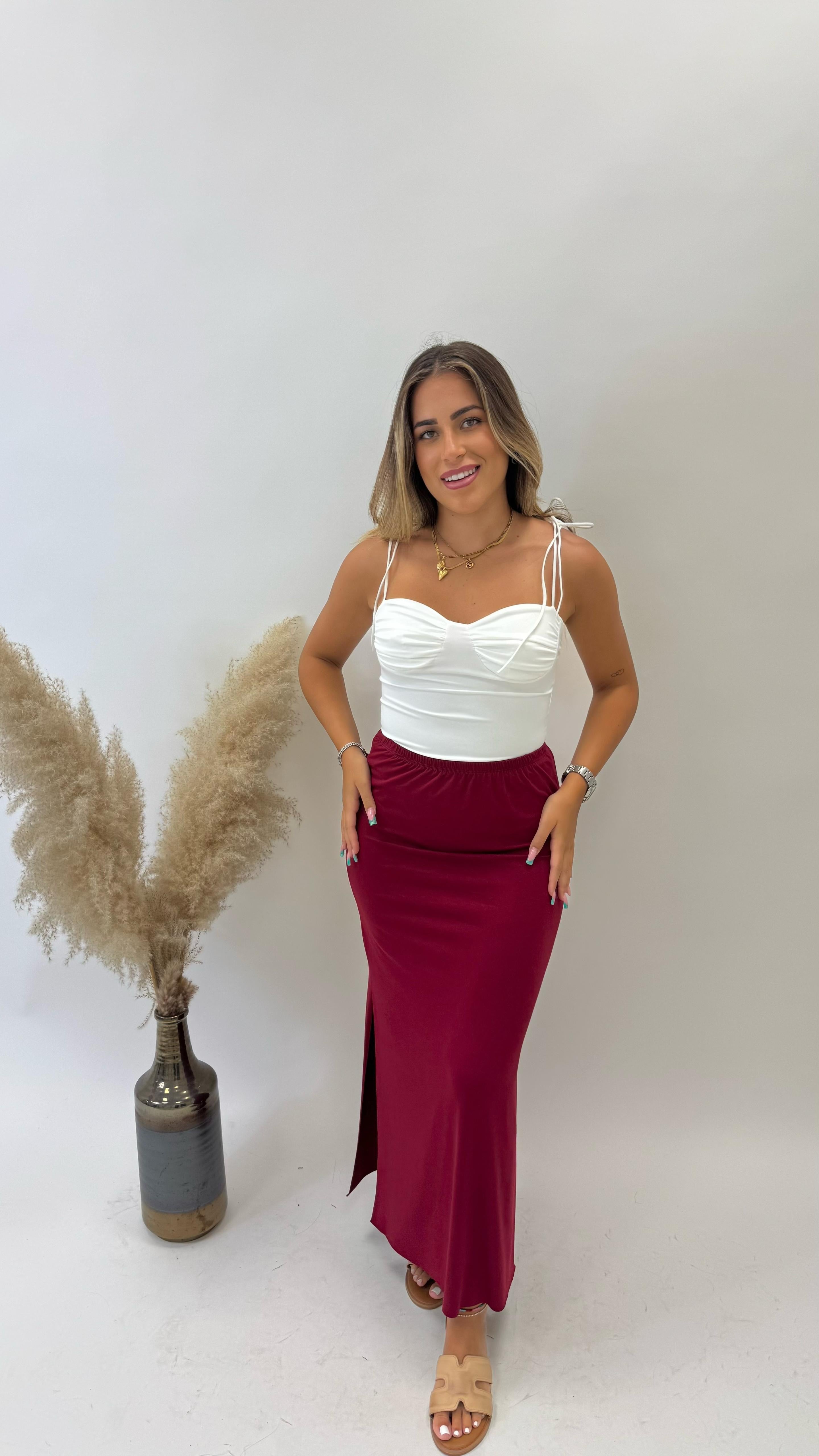 Longuette Be You Basic Rosso India