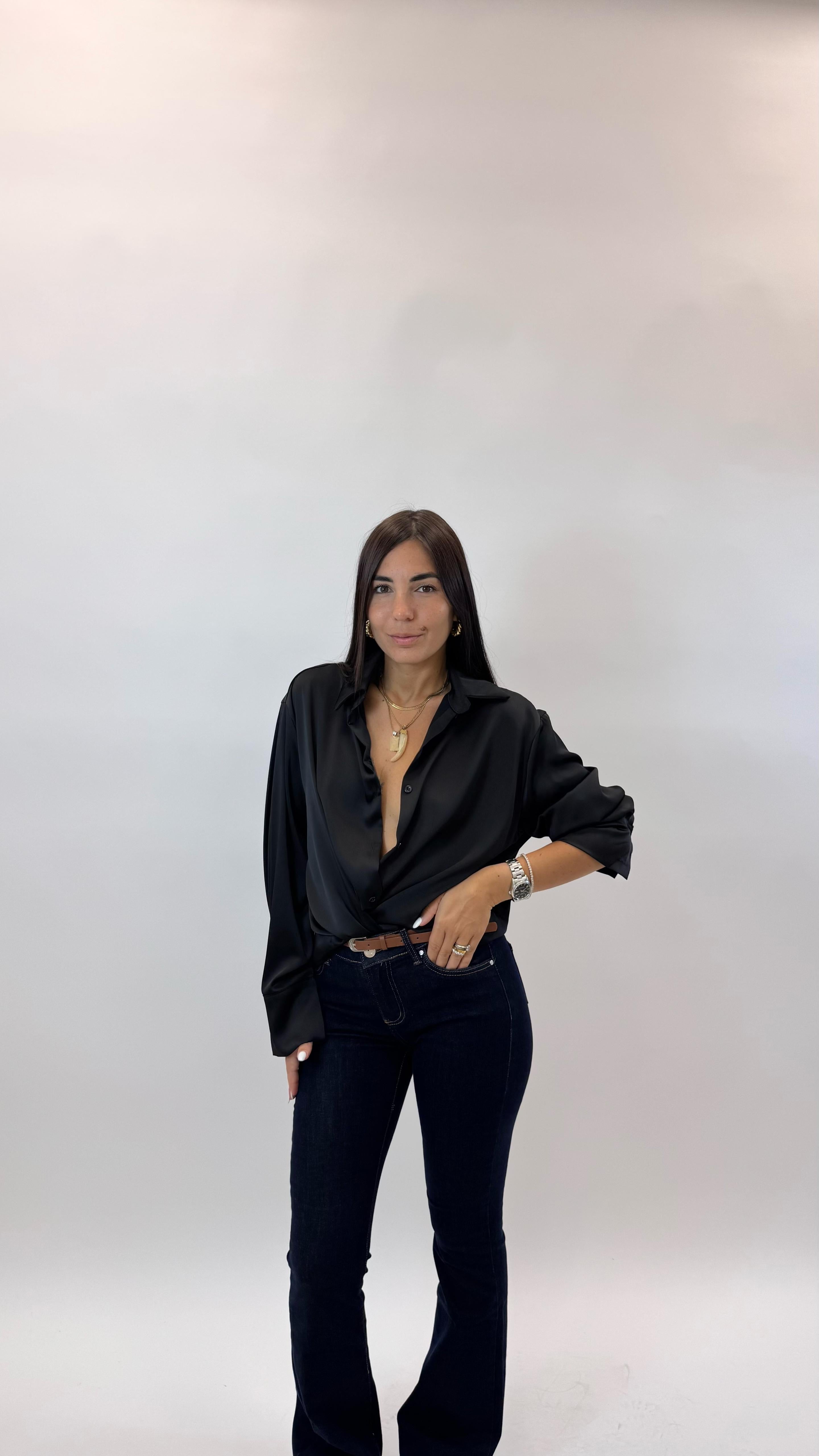 Blusa Silk Nera