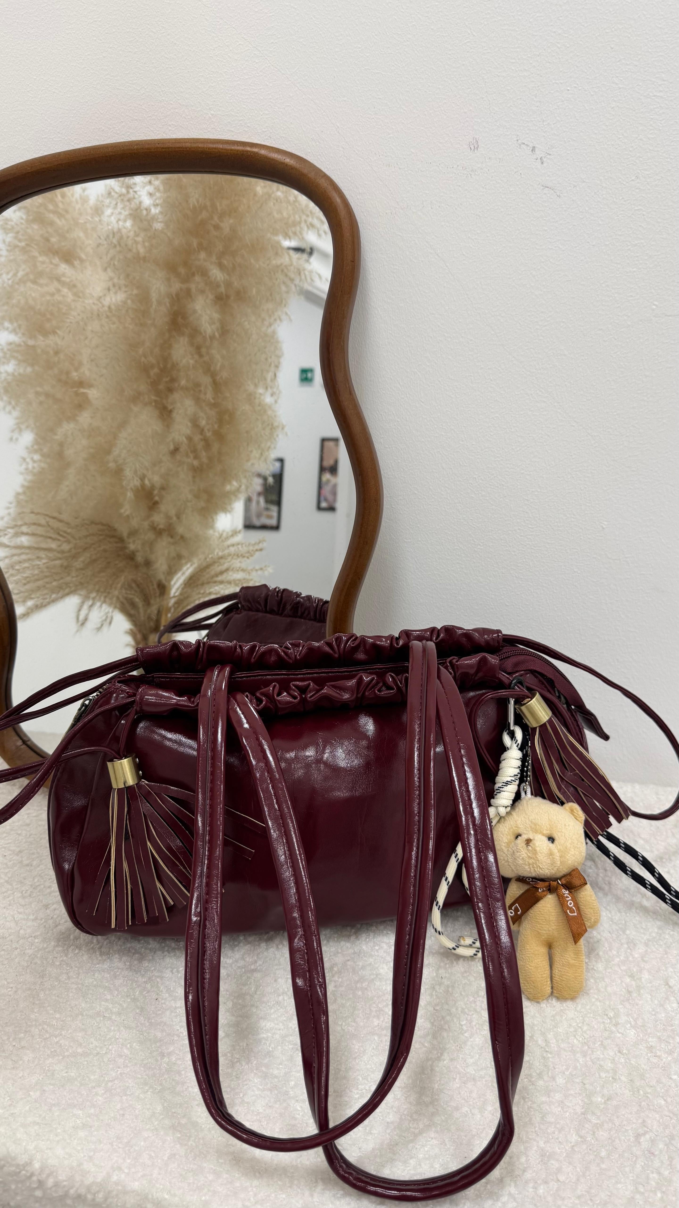 Bag Chic Vernice Burgundy