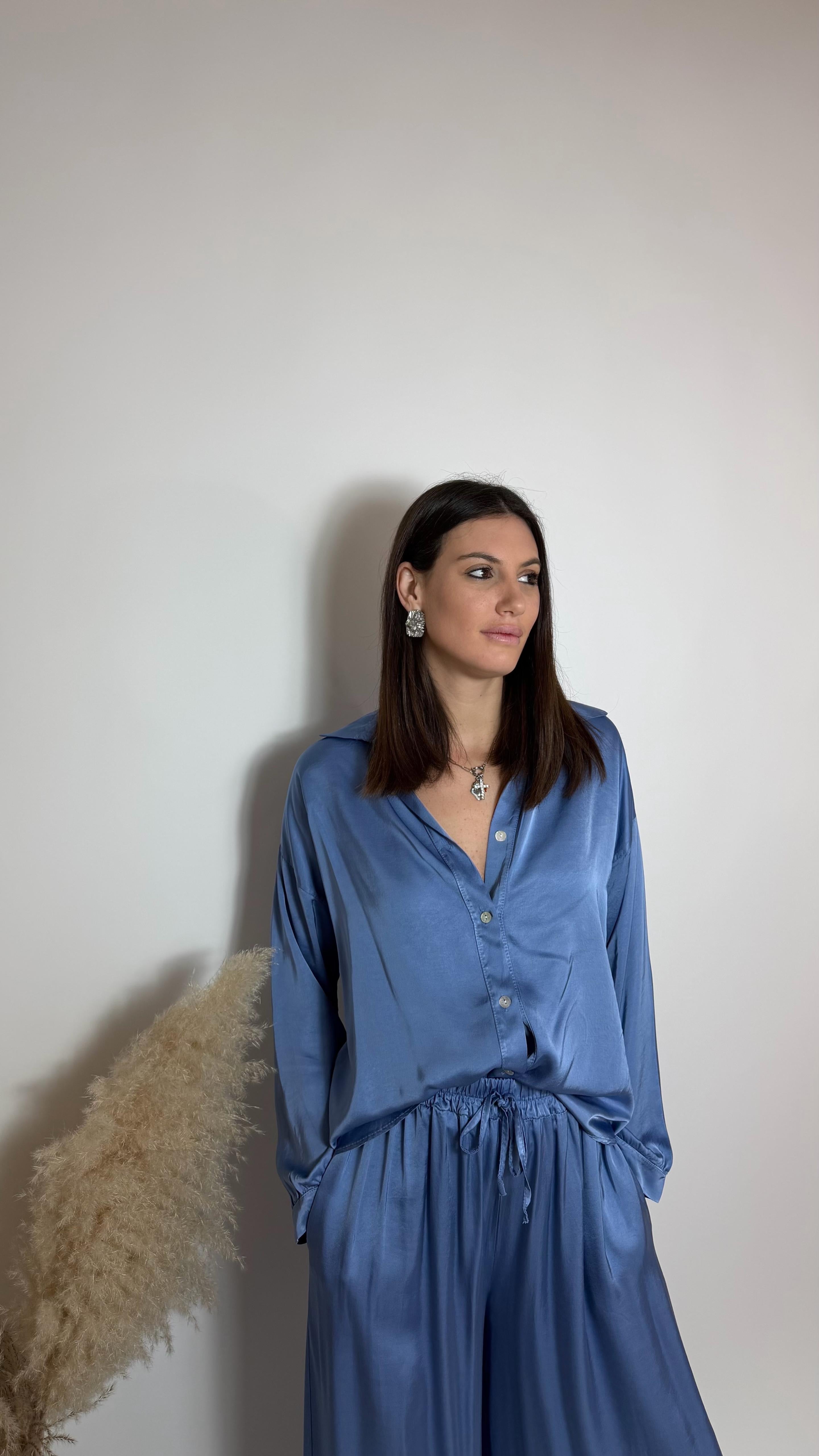 Mix & Match Set - Raso Di Viscosa - Avion