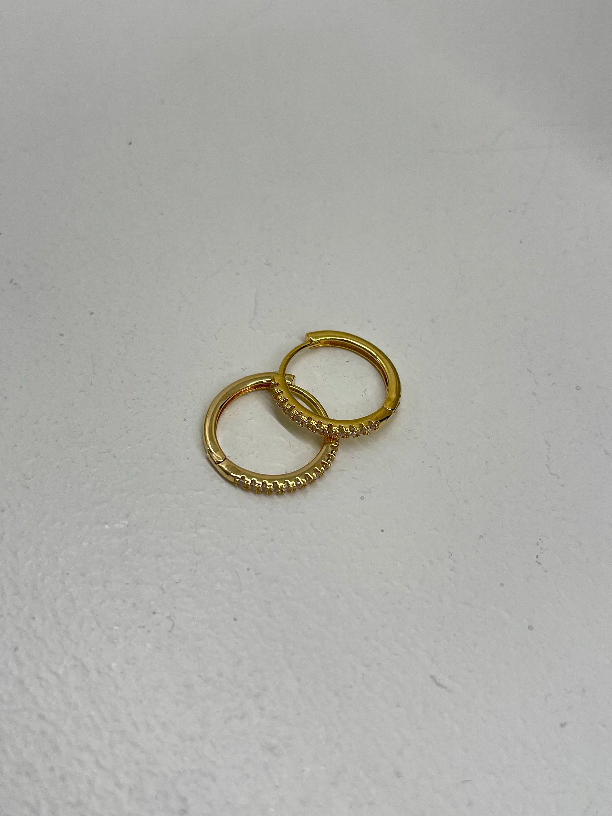 Orecchini Circle-Shine Gold