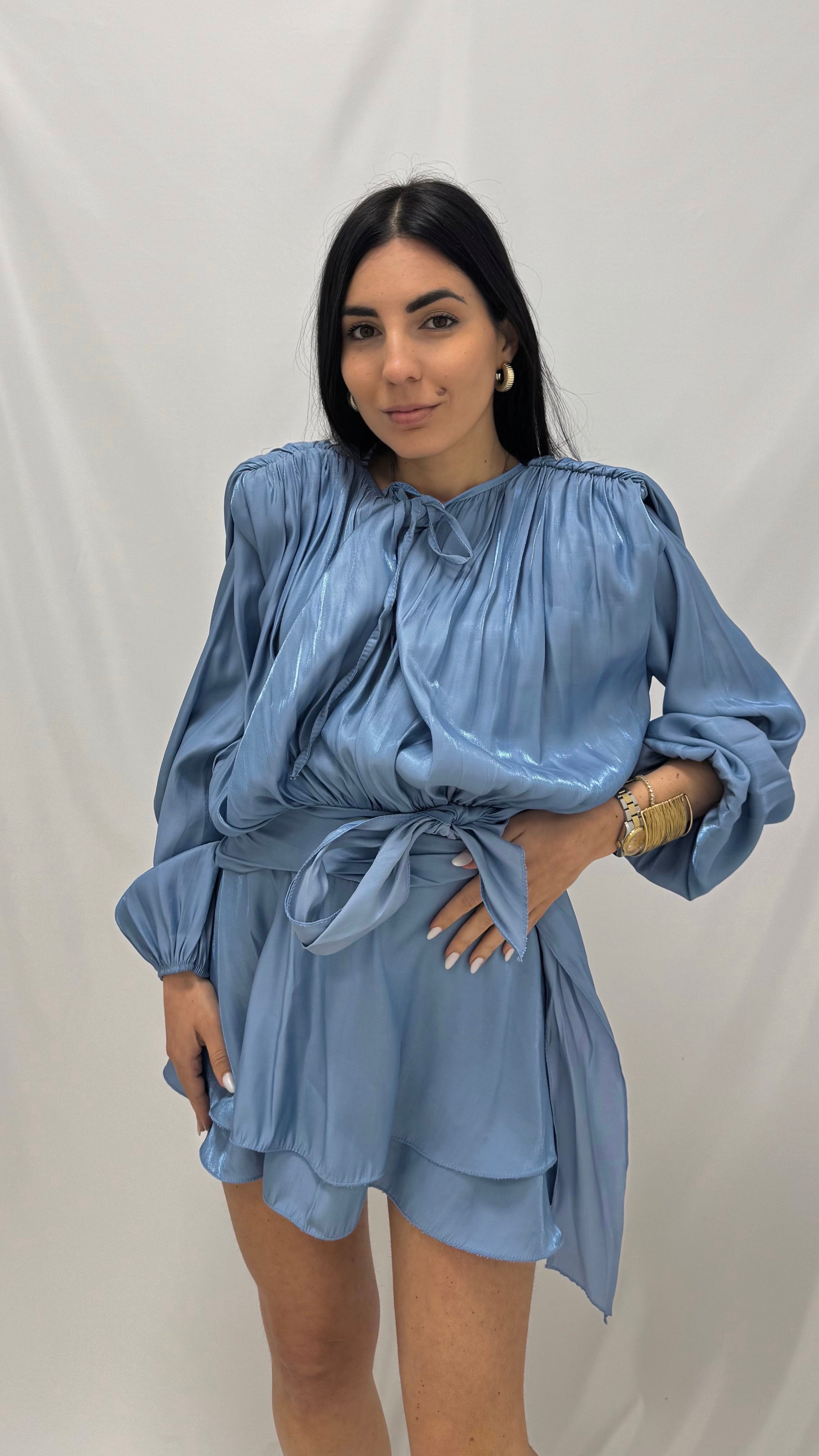Abito Livia Celeste