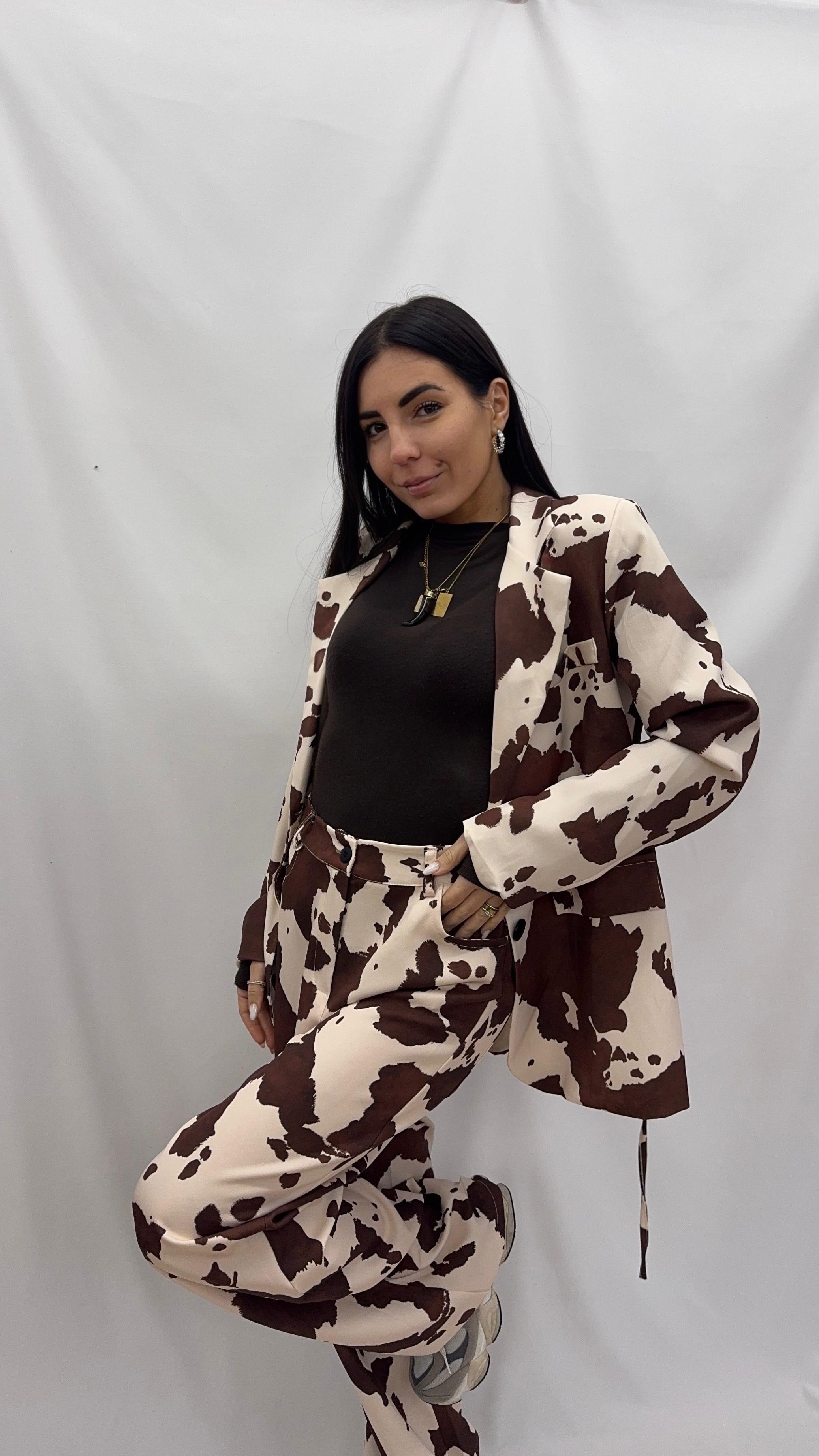Tailleur Cow Print