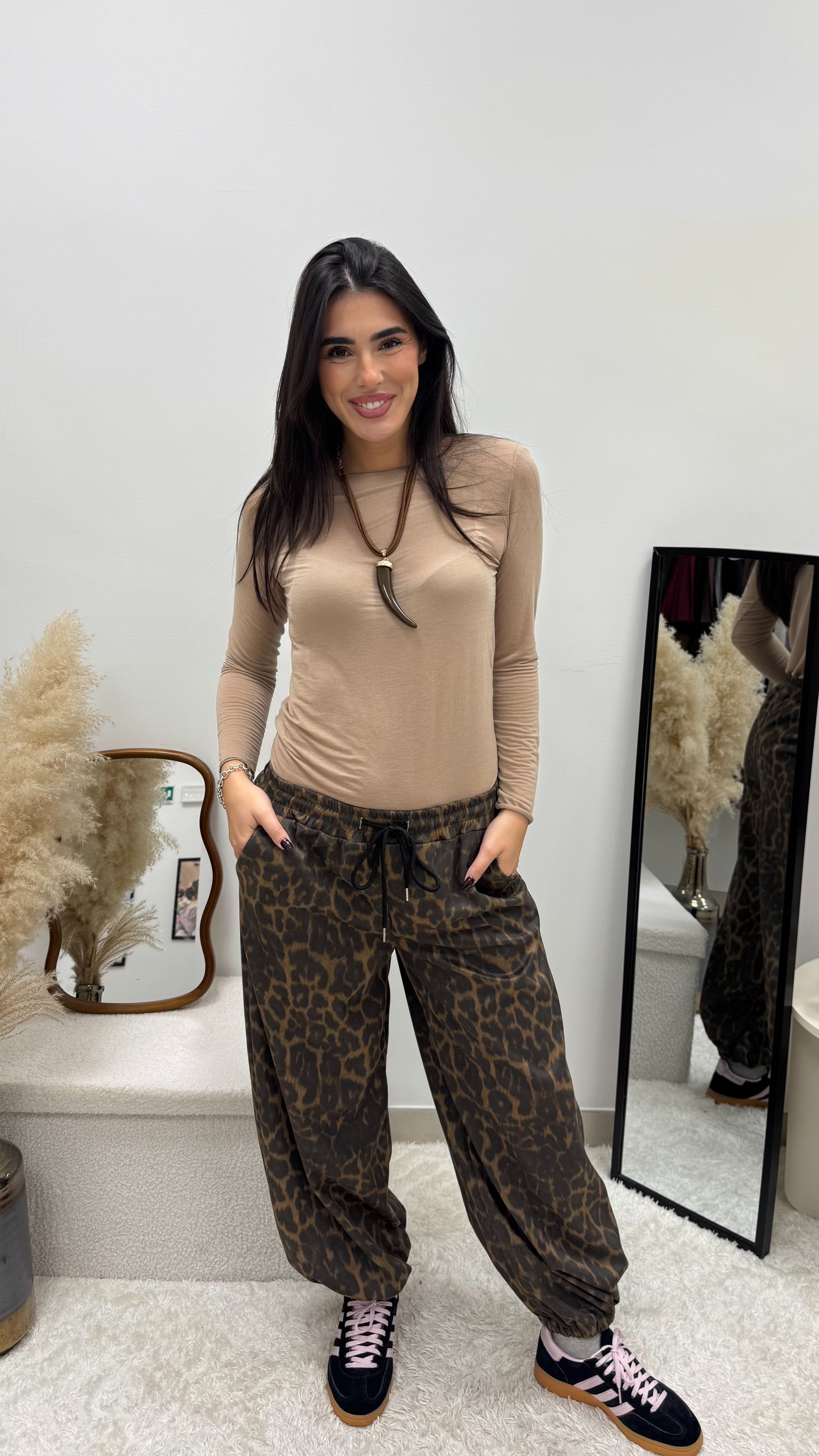 Pantalone Soft Animalier