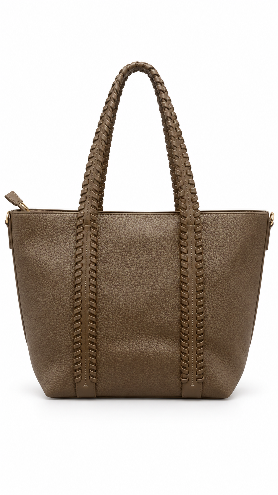Bag Braided Shopper Tortora
