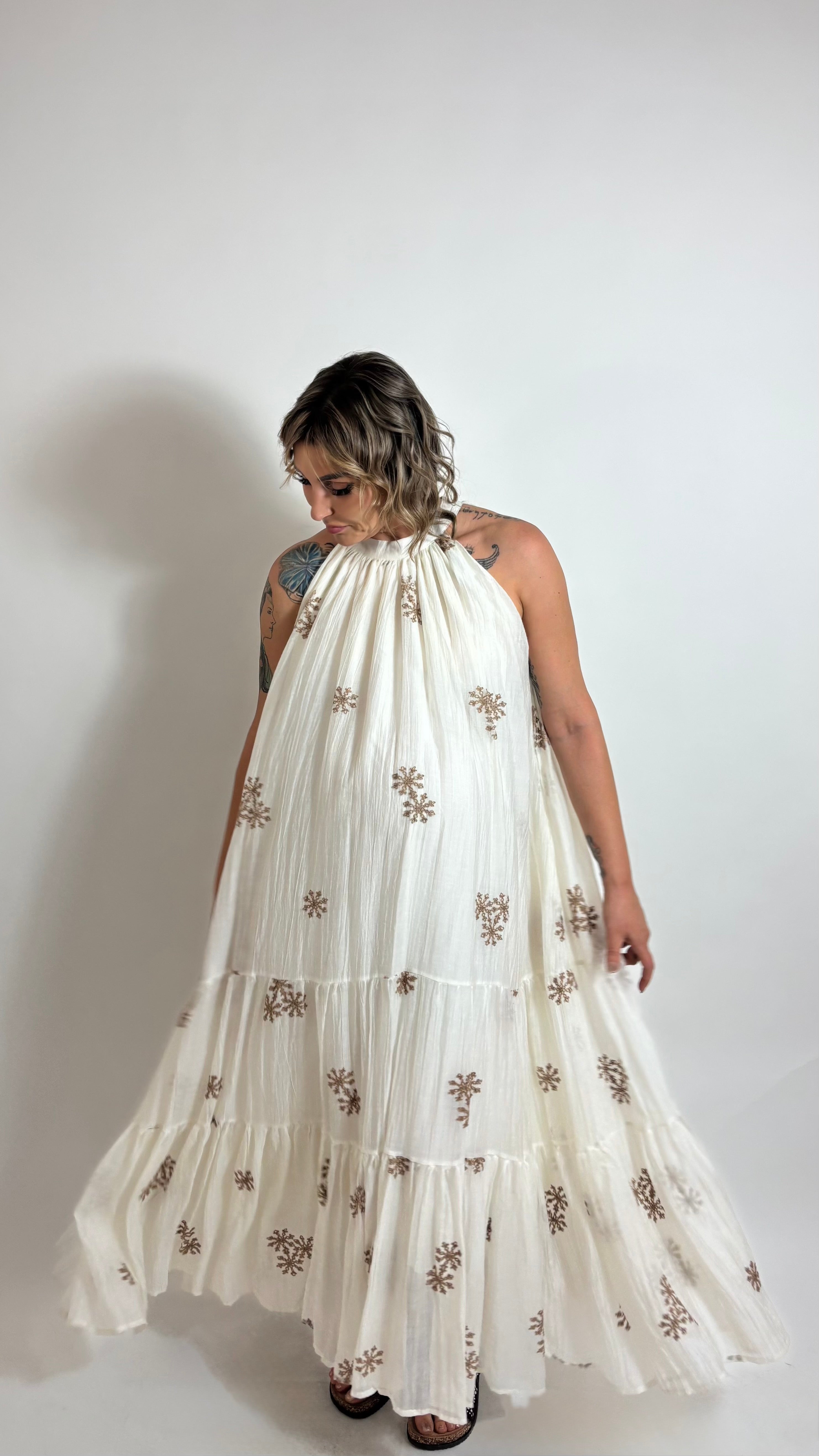 Maxi Dress Snowflake