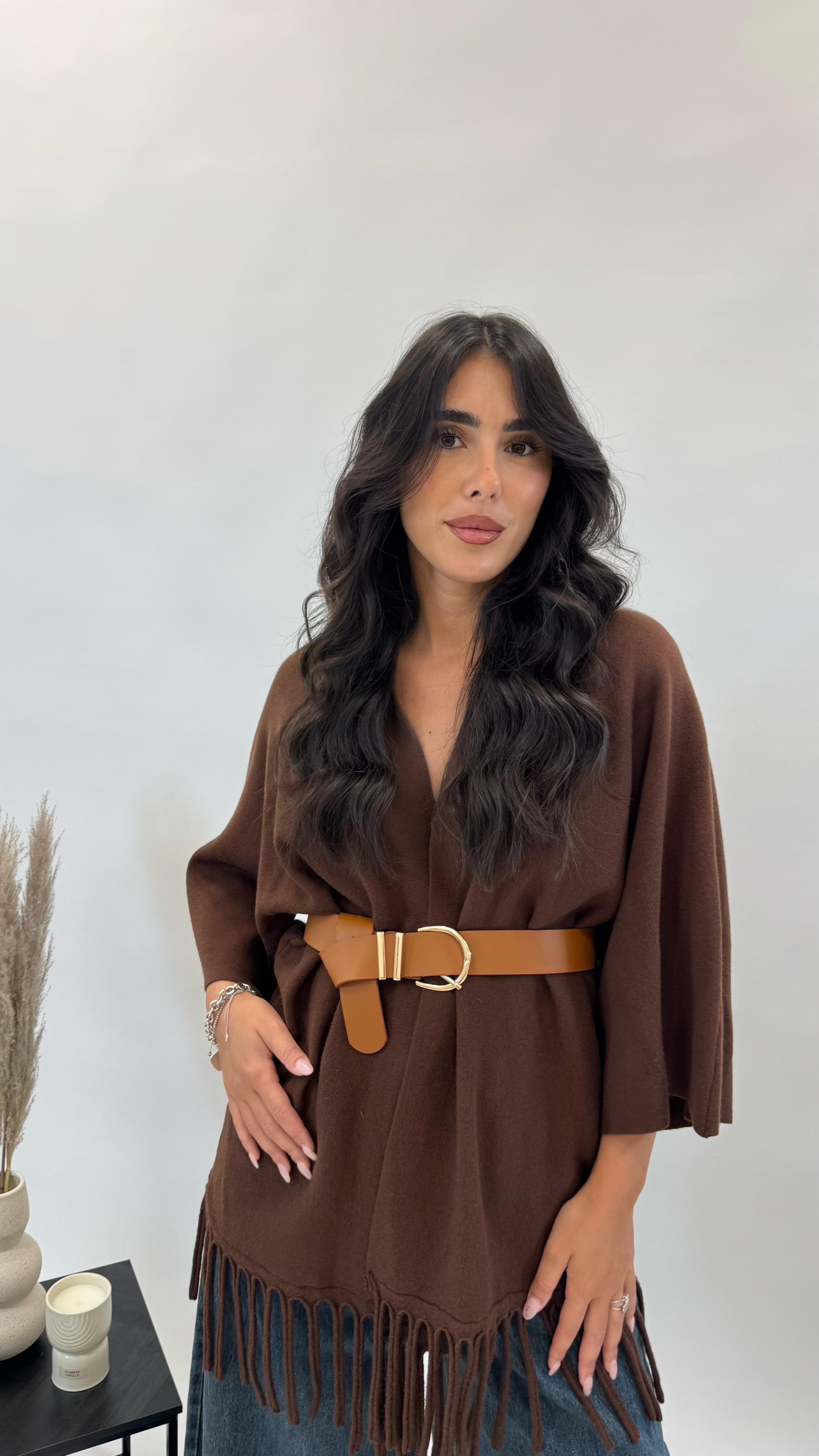 Cardigan Manica Campana Choco