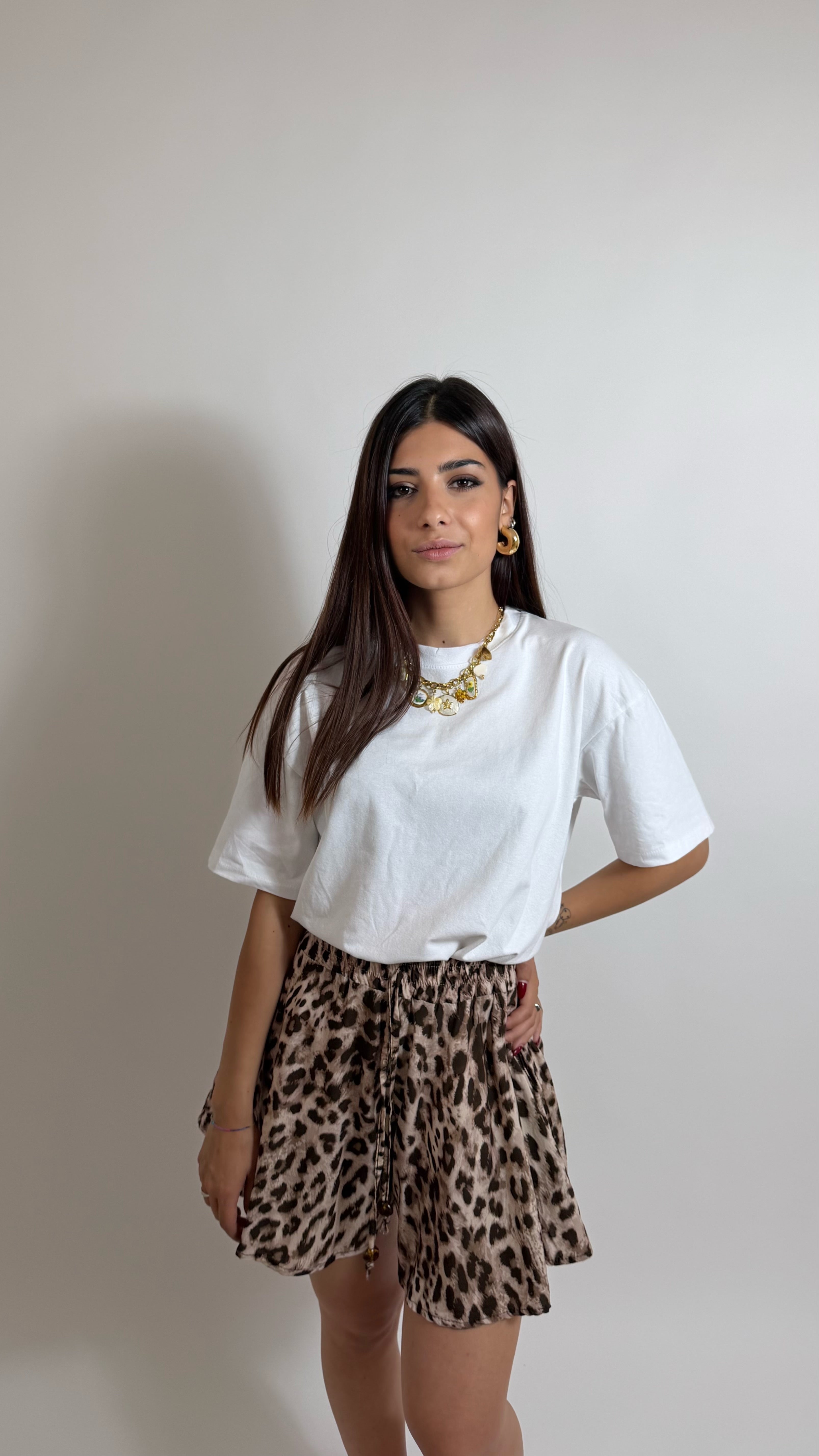 Shorts Leopard Soft