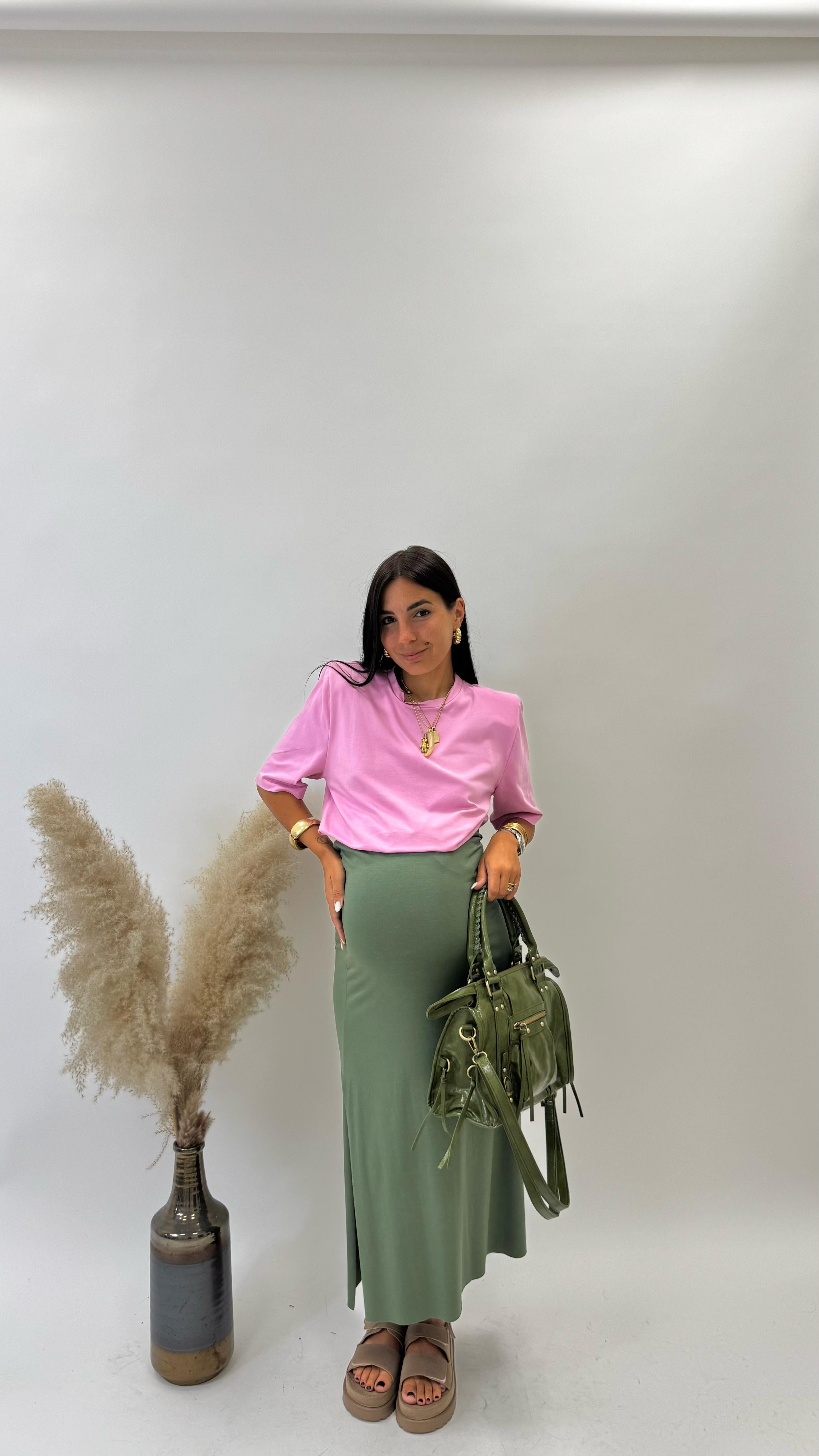 Longuette Be You Basic Army Green