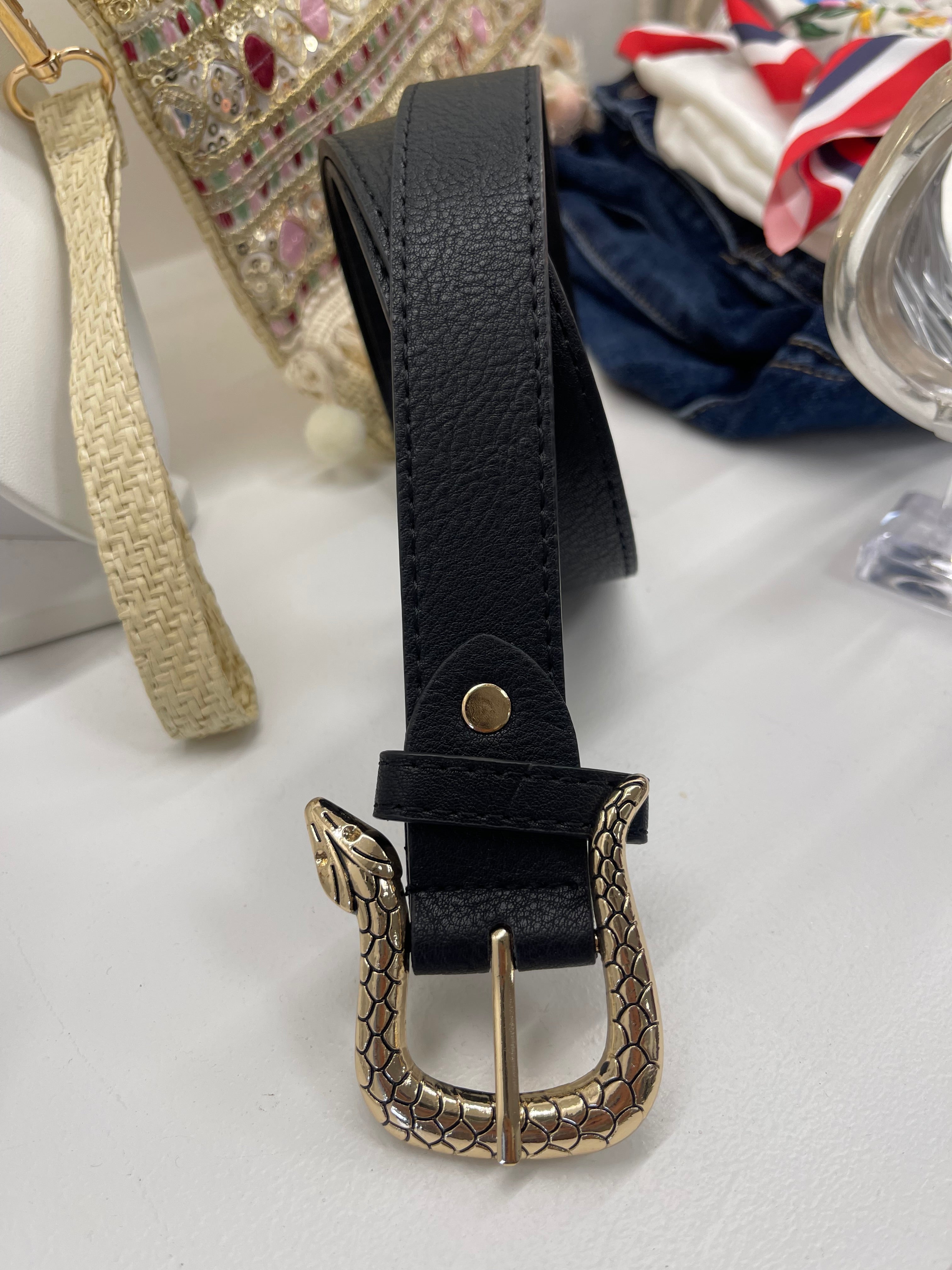 Cinta Snake Nera