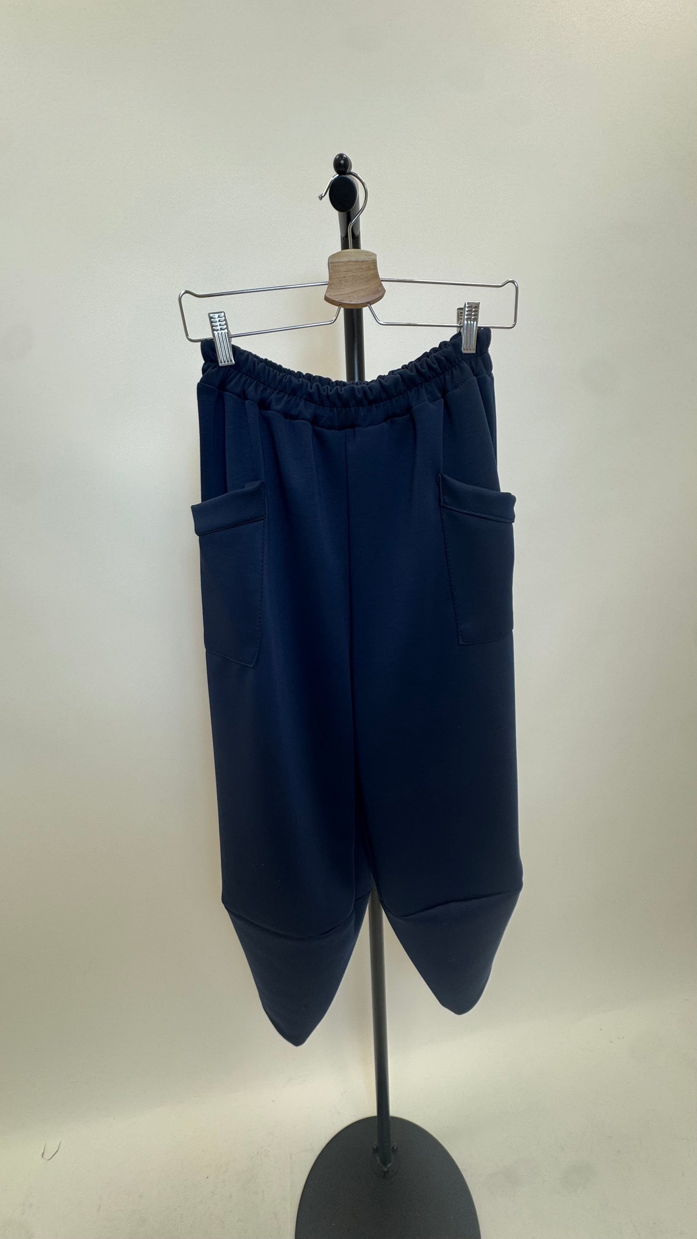 Pantalone Slouchy Blu Notte