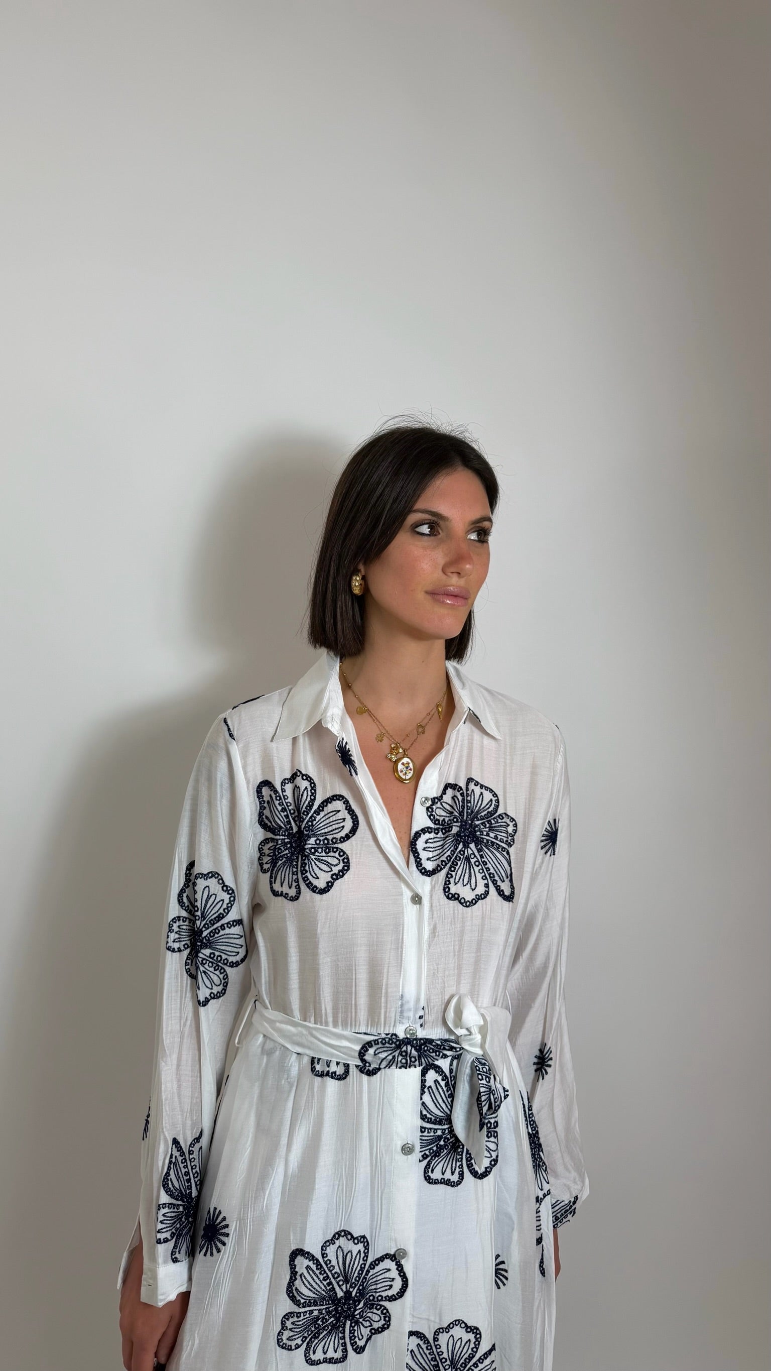 Maxi Dress Provenza Blu
