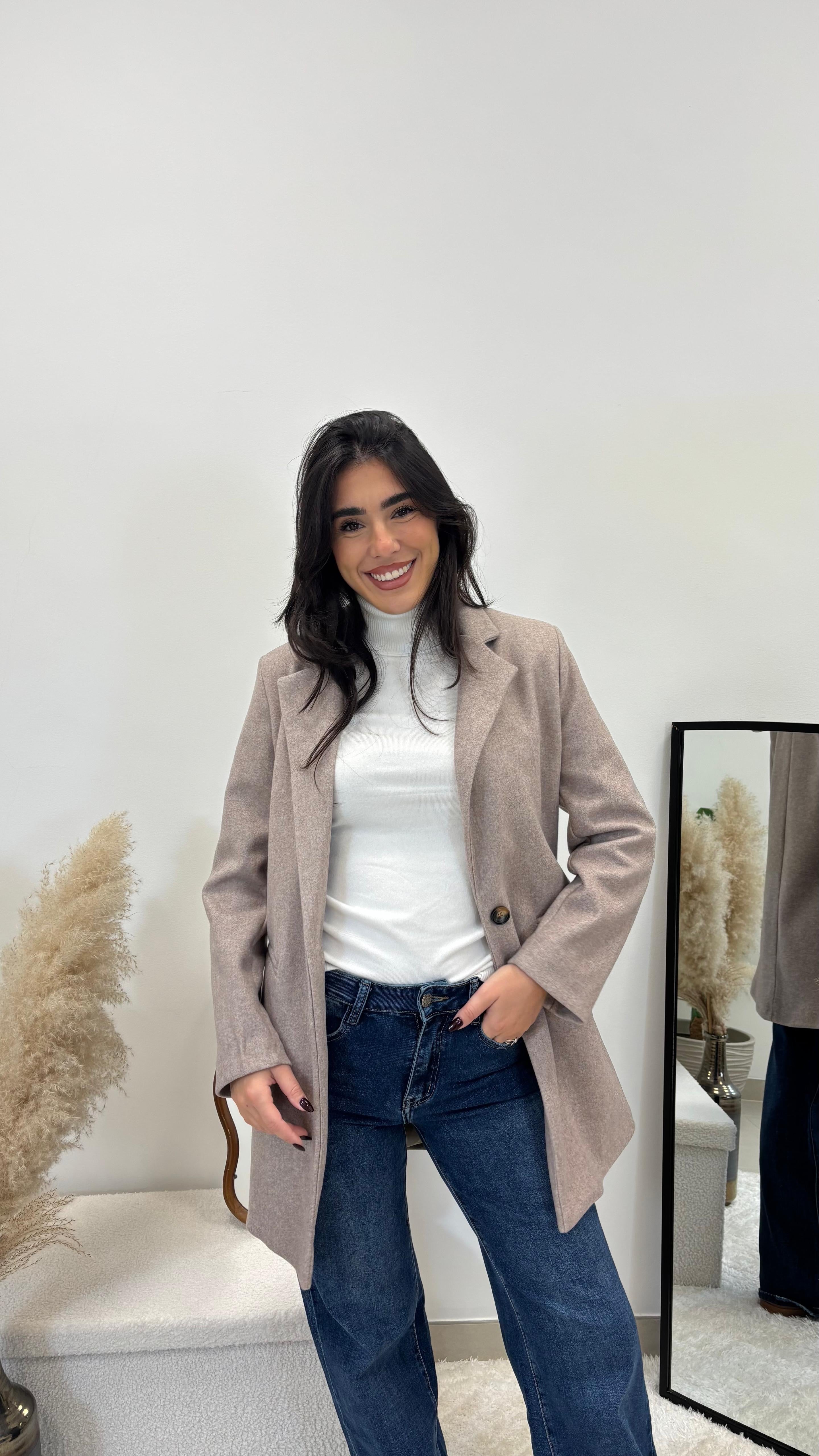 Coat Regular Fit Tortora