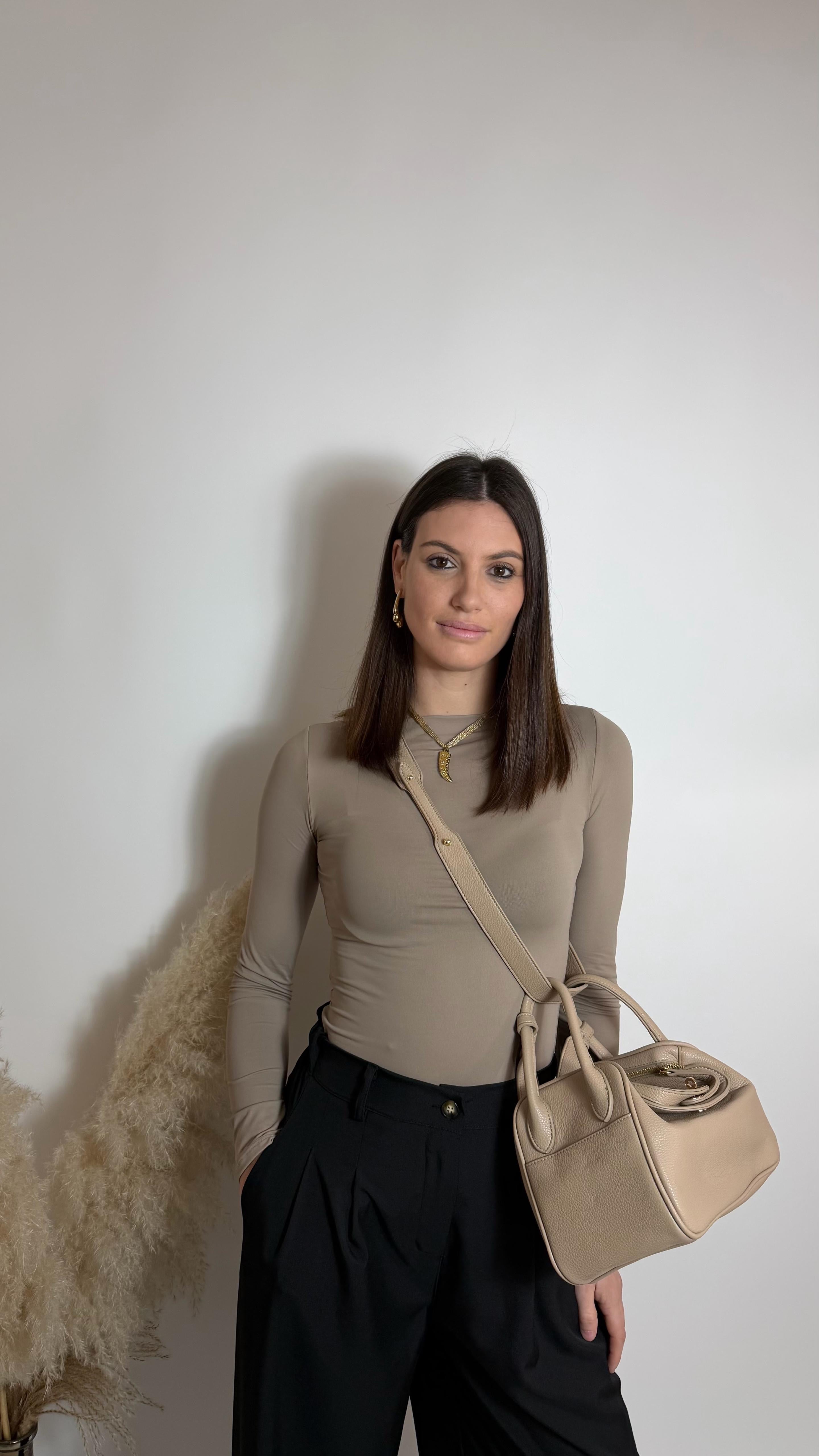 Pantalone Relax Gamba Ampia - Nero