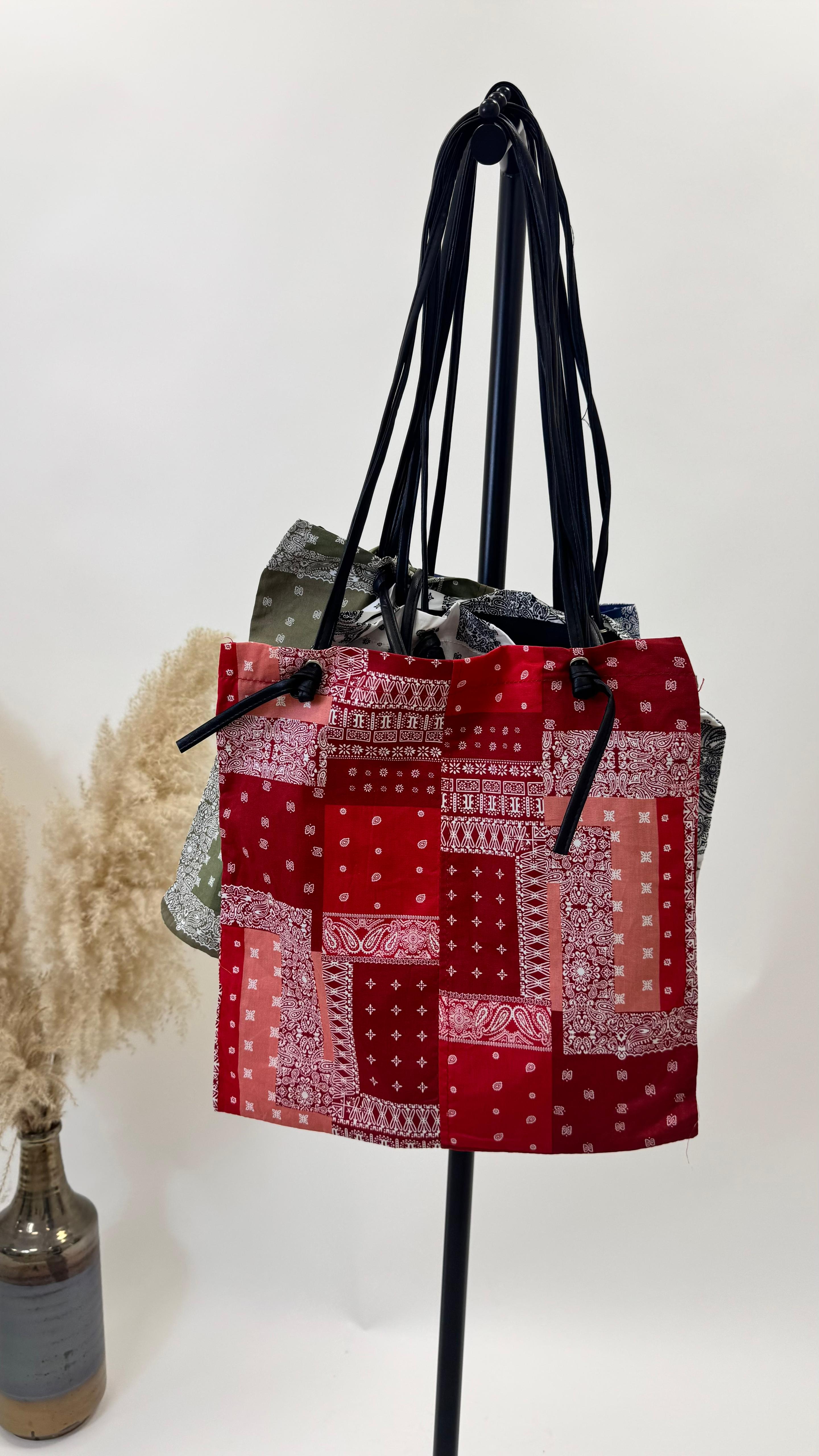 Shopper Bandana Rossa