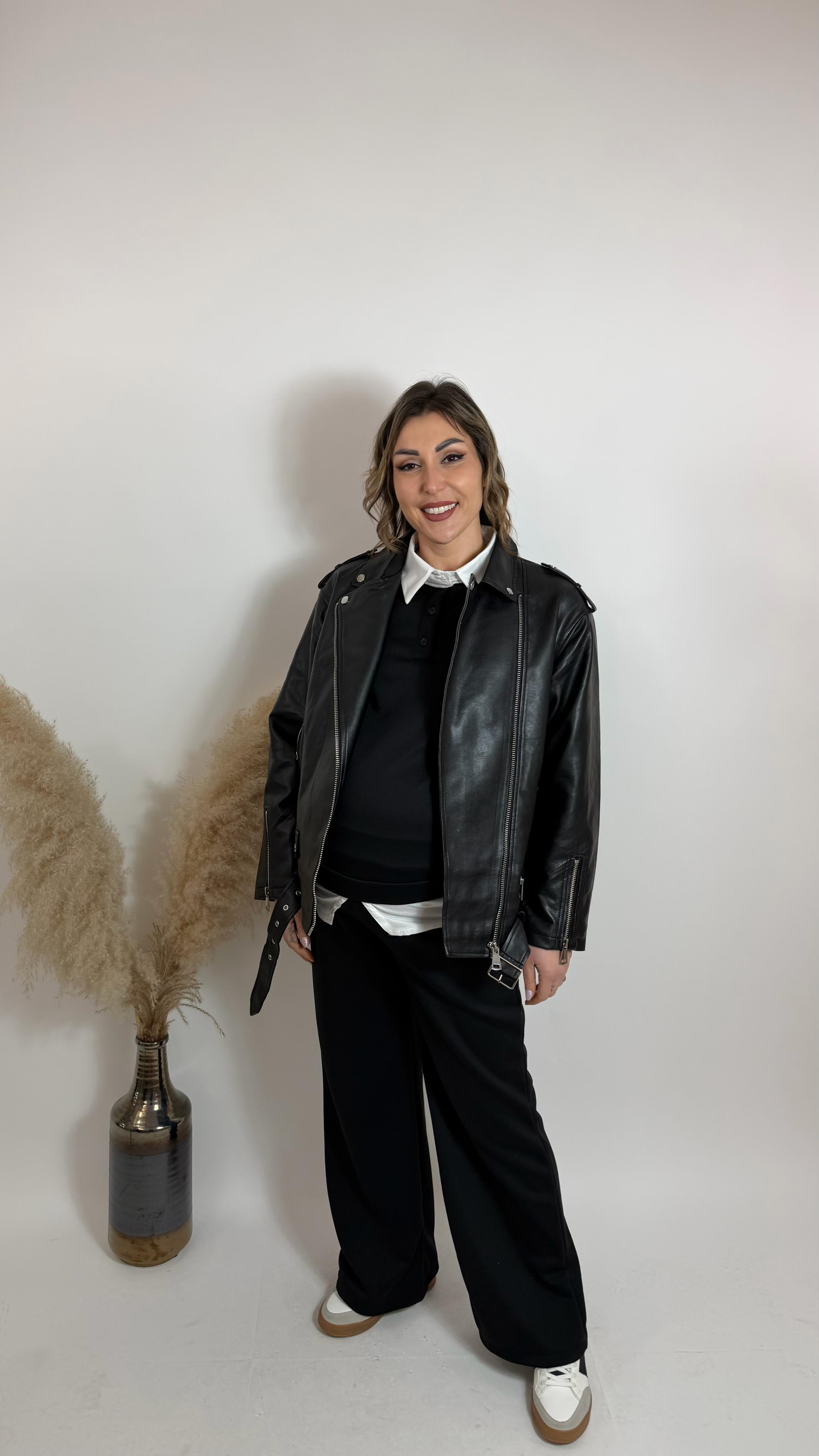 Chiodo Oversize Black