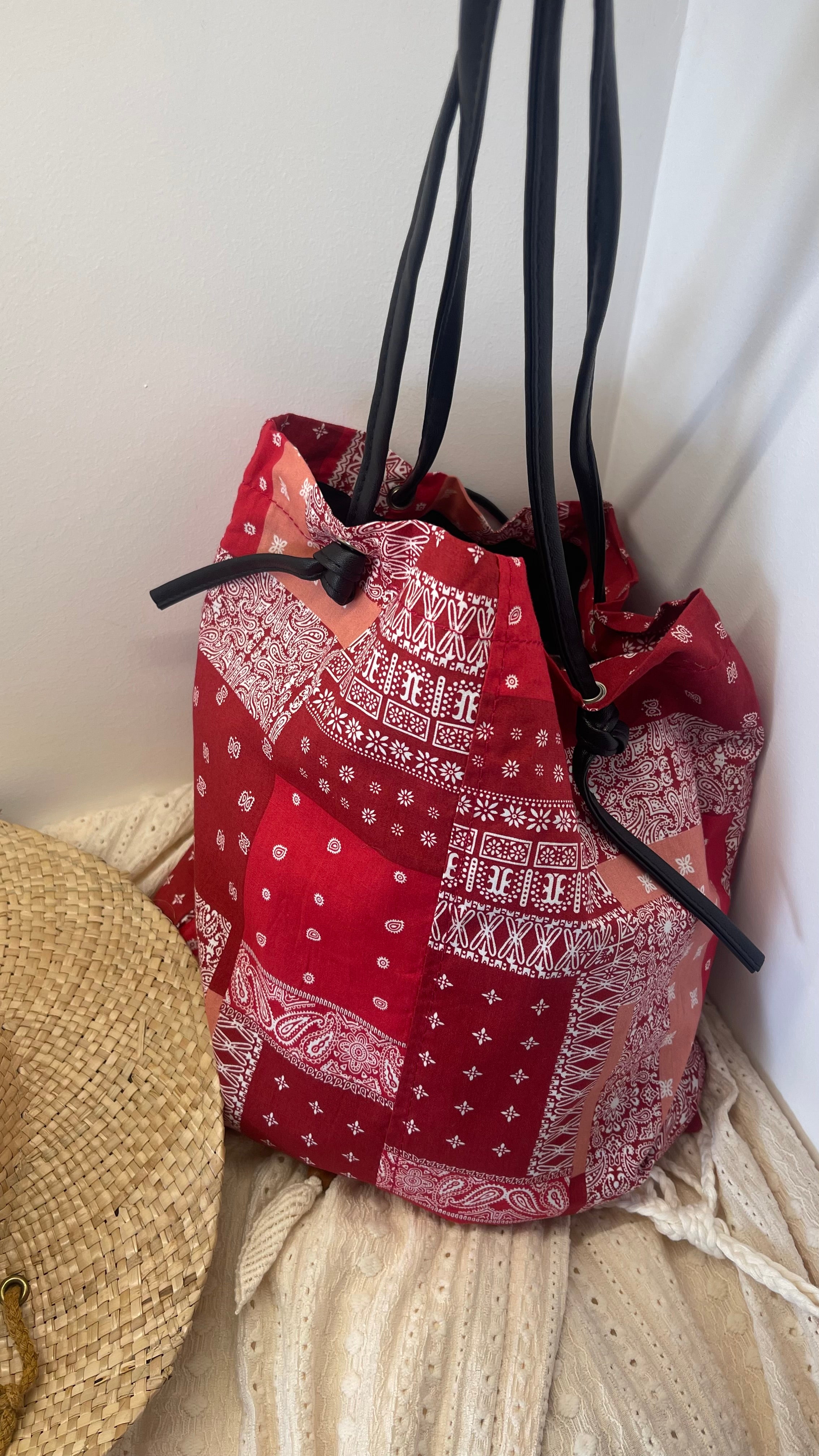 Shopper Bandana Rossa