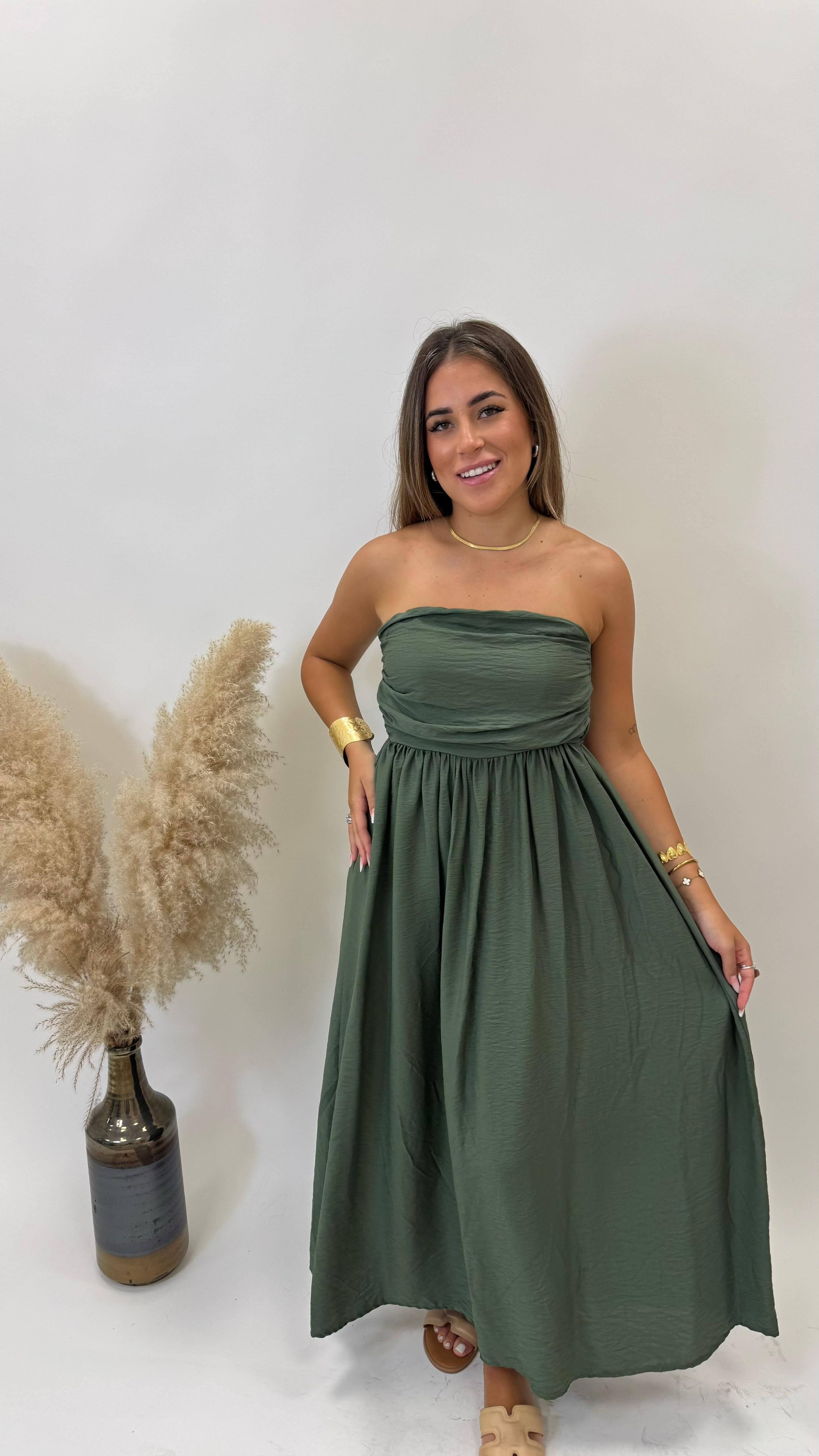 Abito Aura Olive