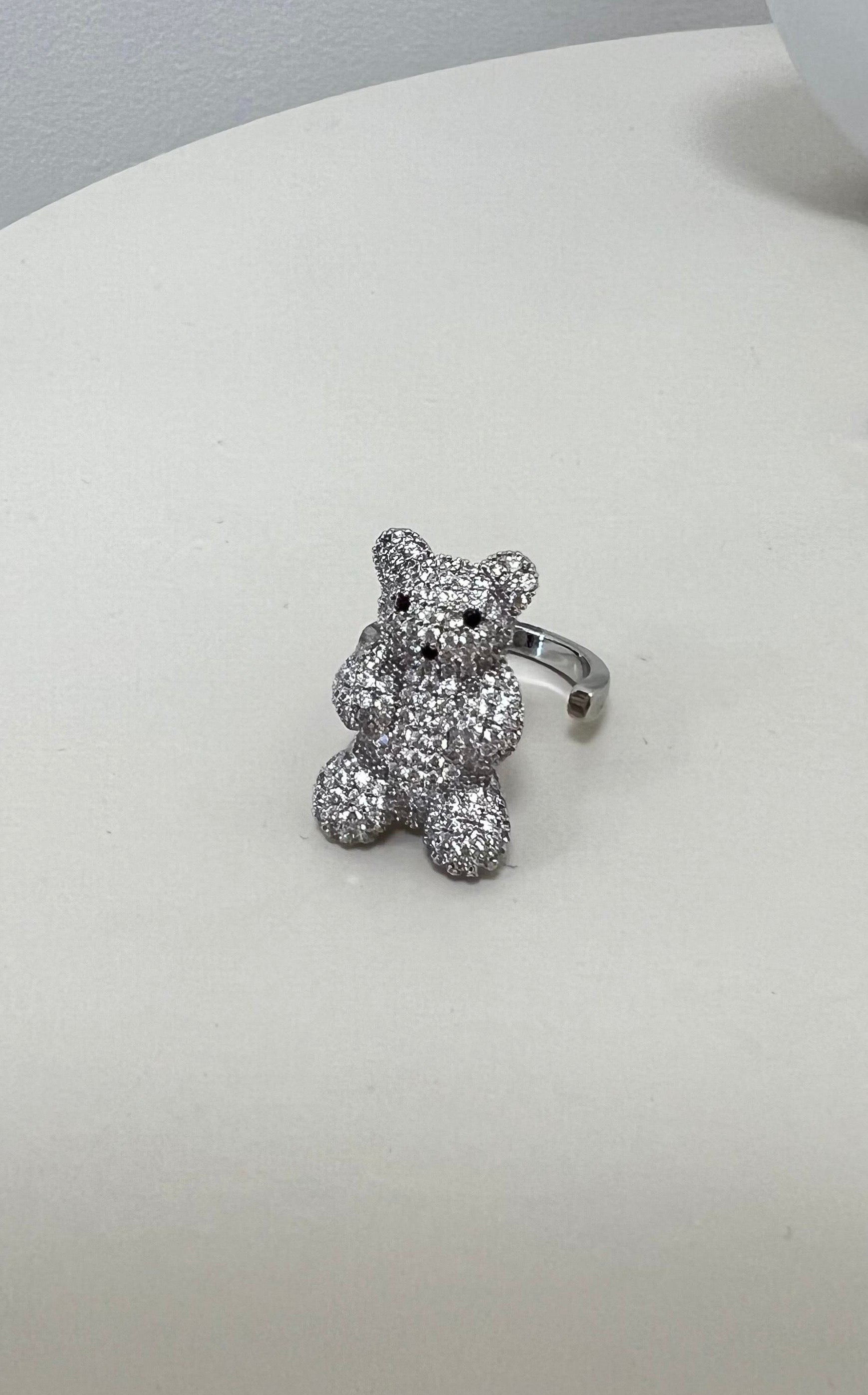 Anello Teddy Silver